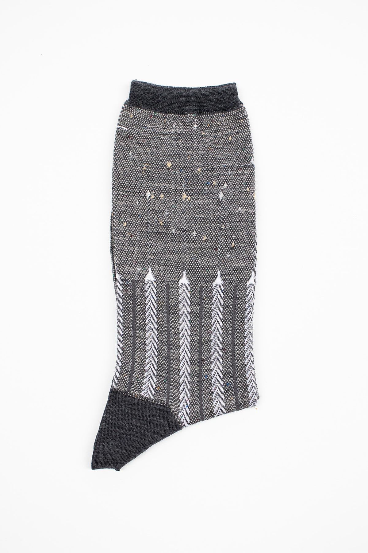 AM-349A Herringbone Socks Grey