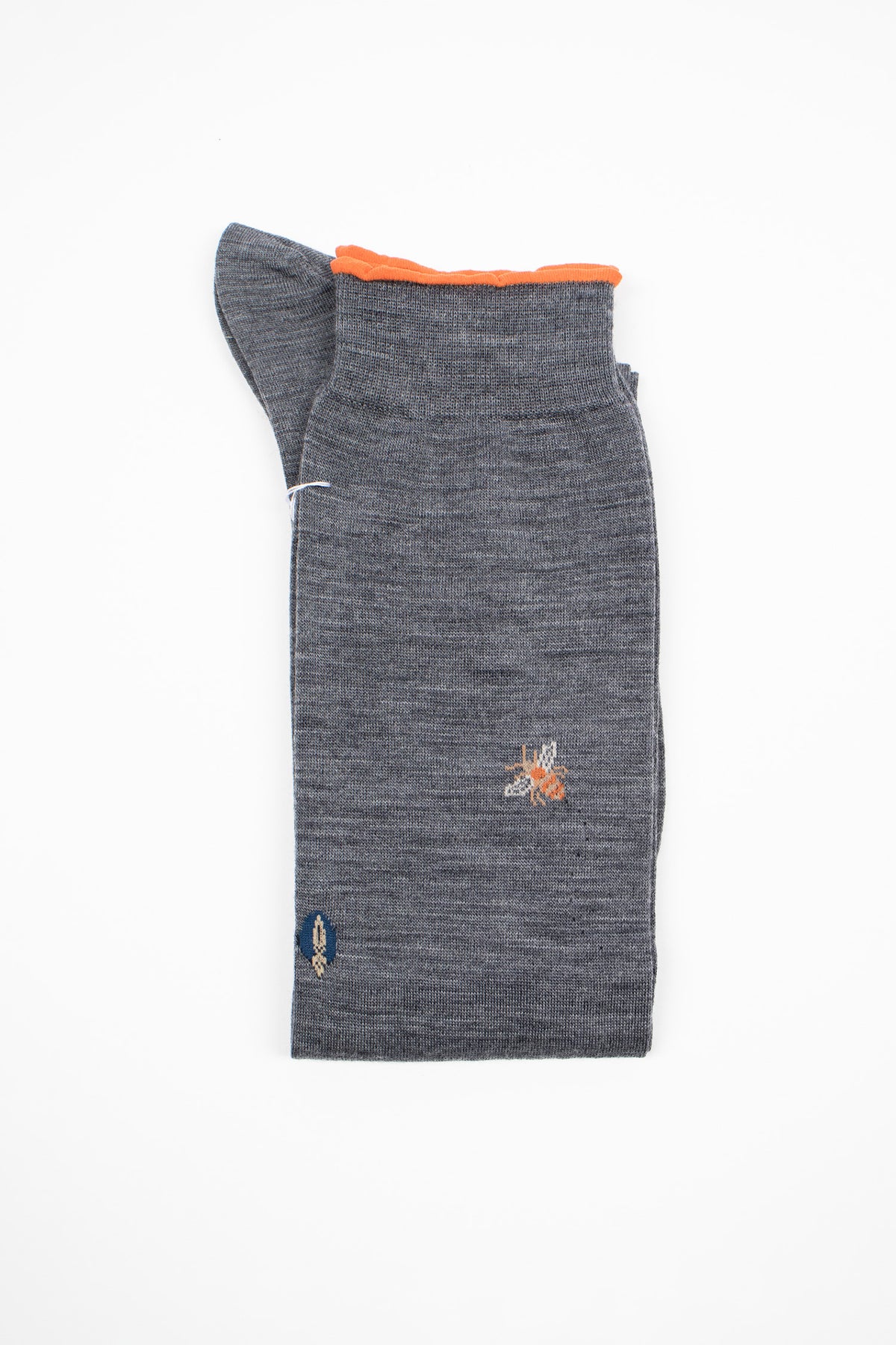 AM-826HS Peanut Tree Socks Grey