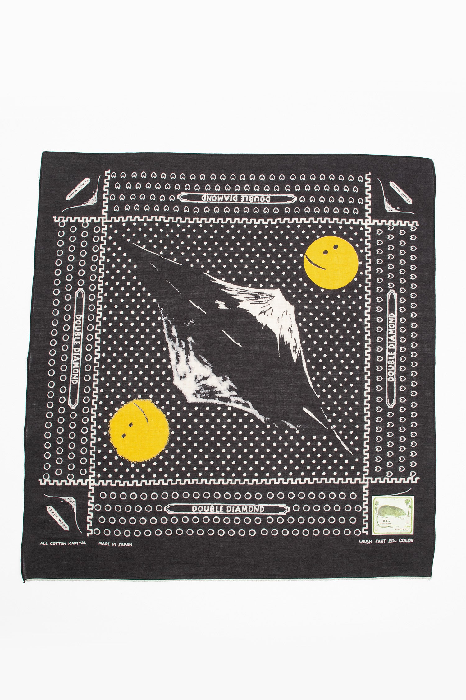 Mirrored Fuji Bandana Black