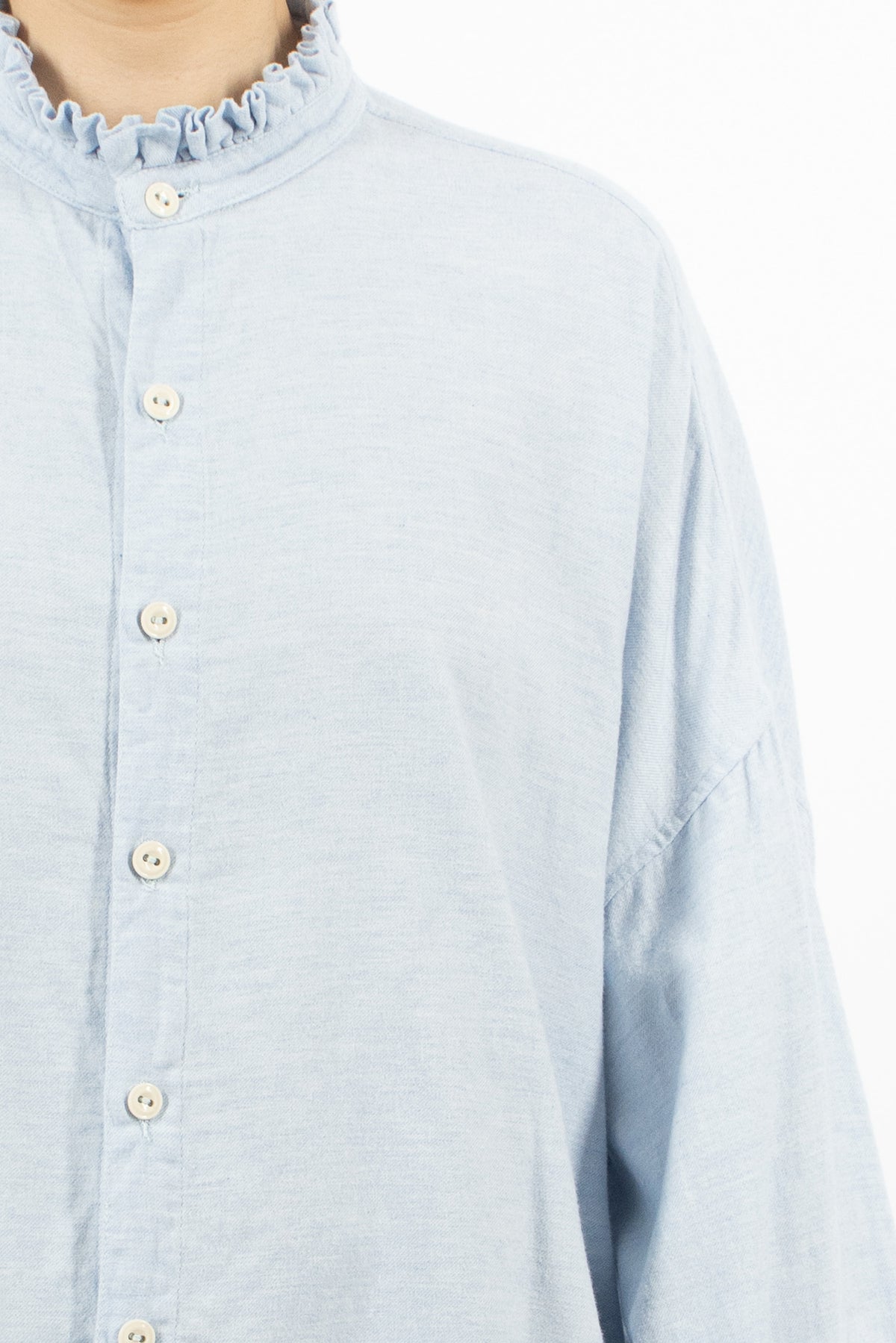 Medici Open Shirt Pale Blue