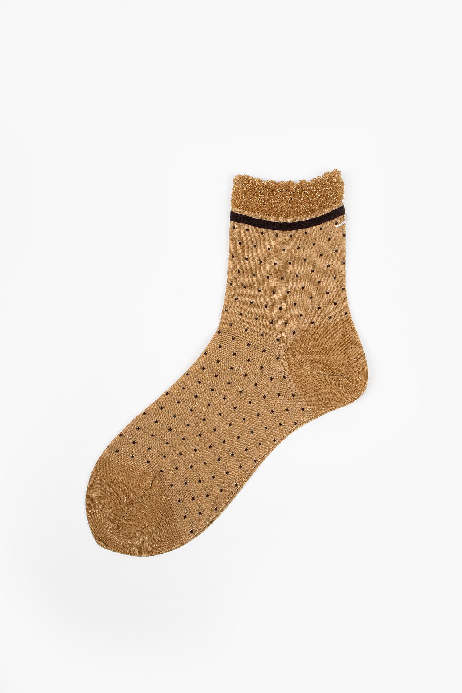 AM-543A The Sky Point Socks Gold