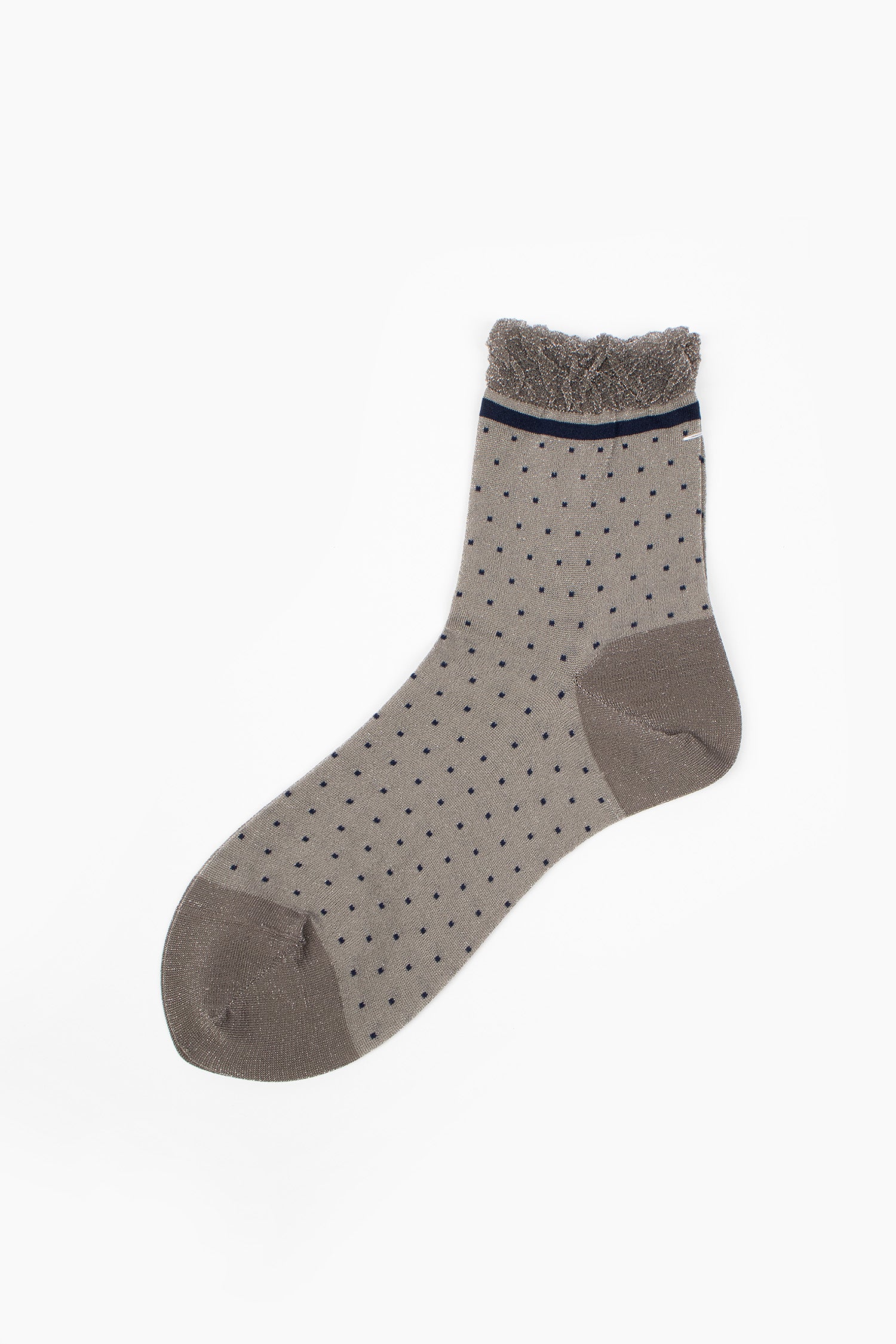 AM-543A The Sky Point Socks Silver