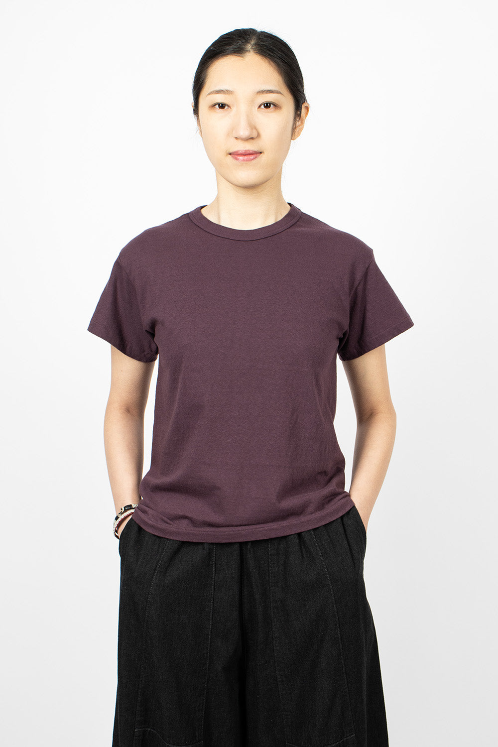 Na'Maka'Oh SS T-Shirt Plum Perfect