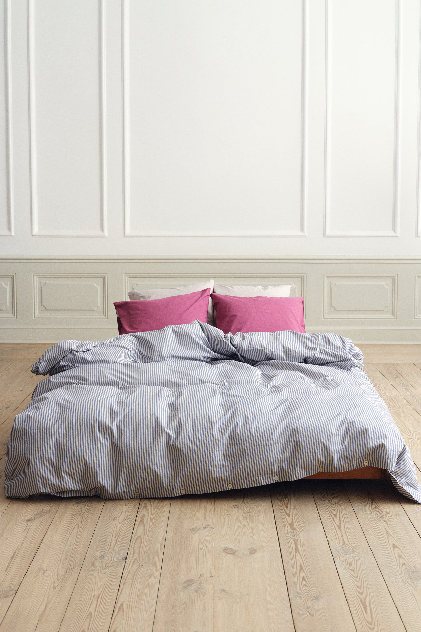 Percale Double Duvet Cover Skagen Stripes