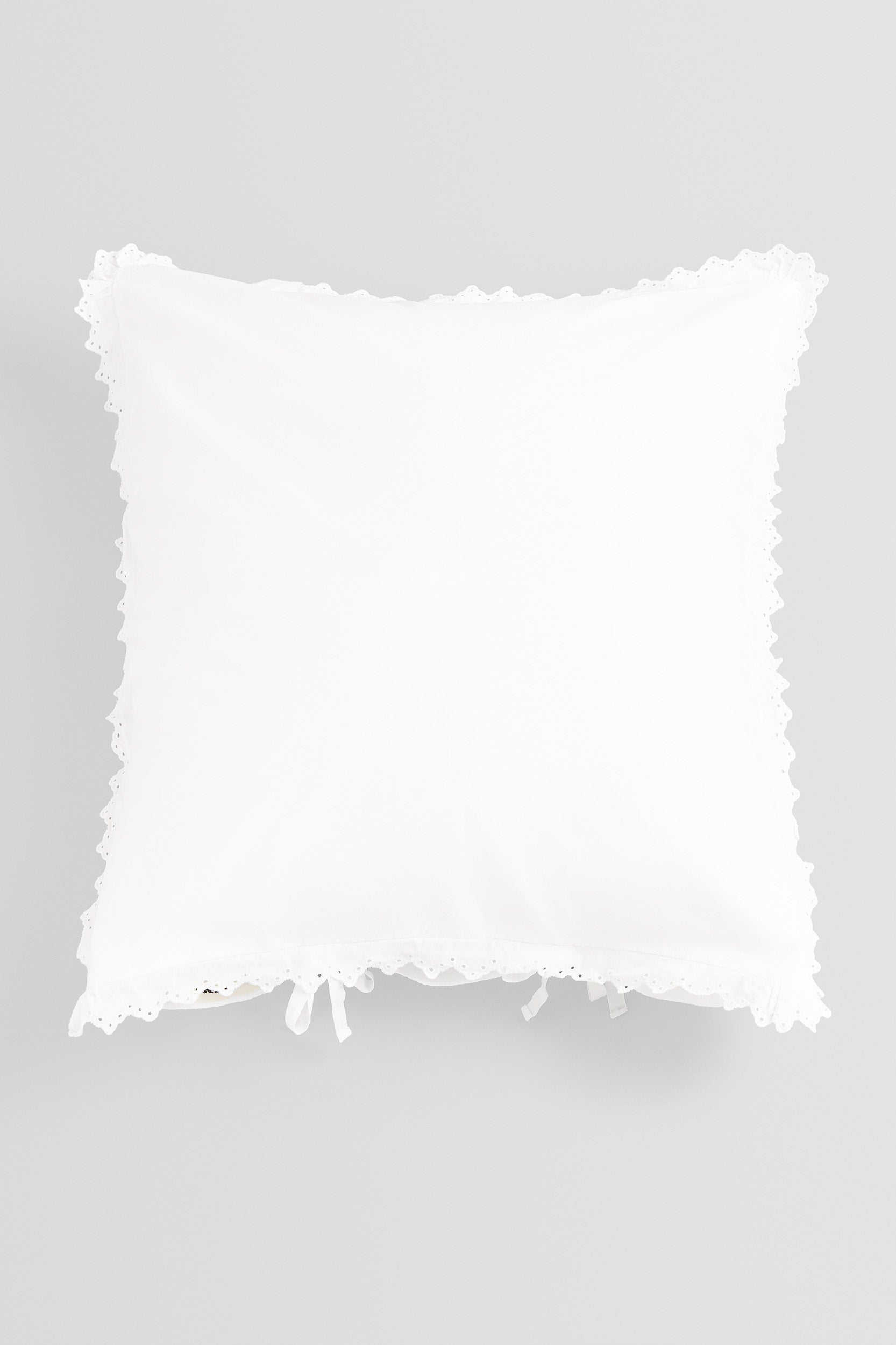 Broderie Anglaise Anaïs Pillowcase Broken White
