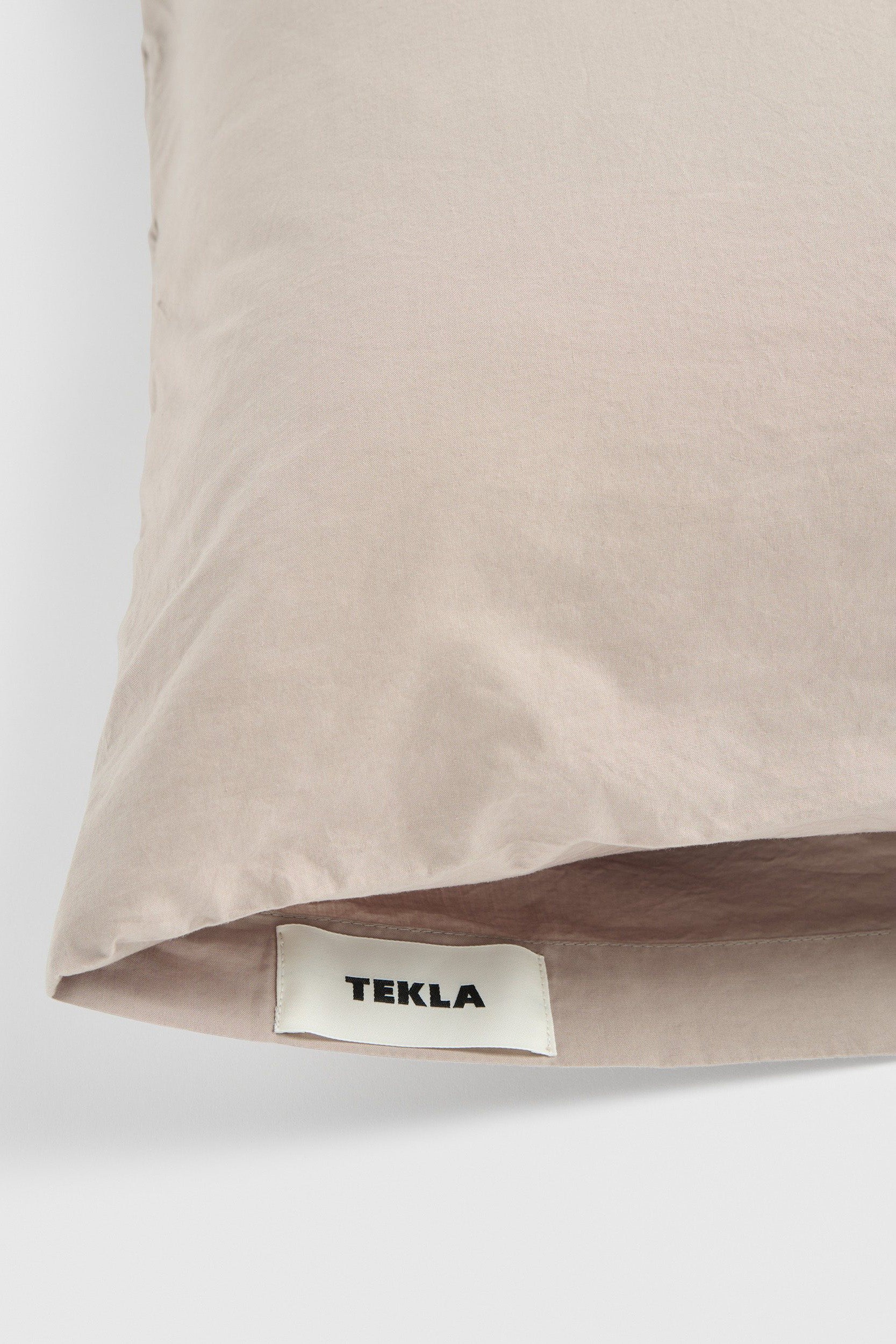 Percale Pillowcase Clay
