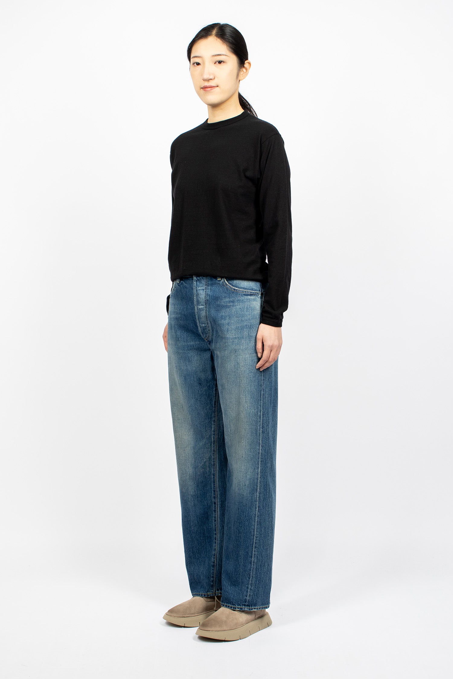 WP04 Selvedge Monroe Jean Medium Wash