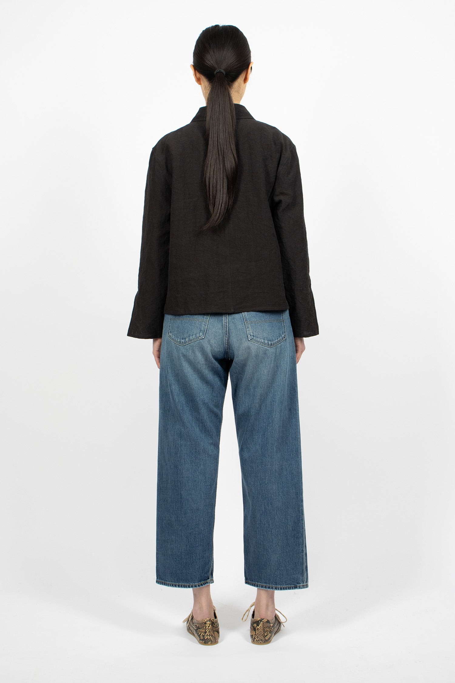 WP12 Selvedge Ranch Jean Medium Wash