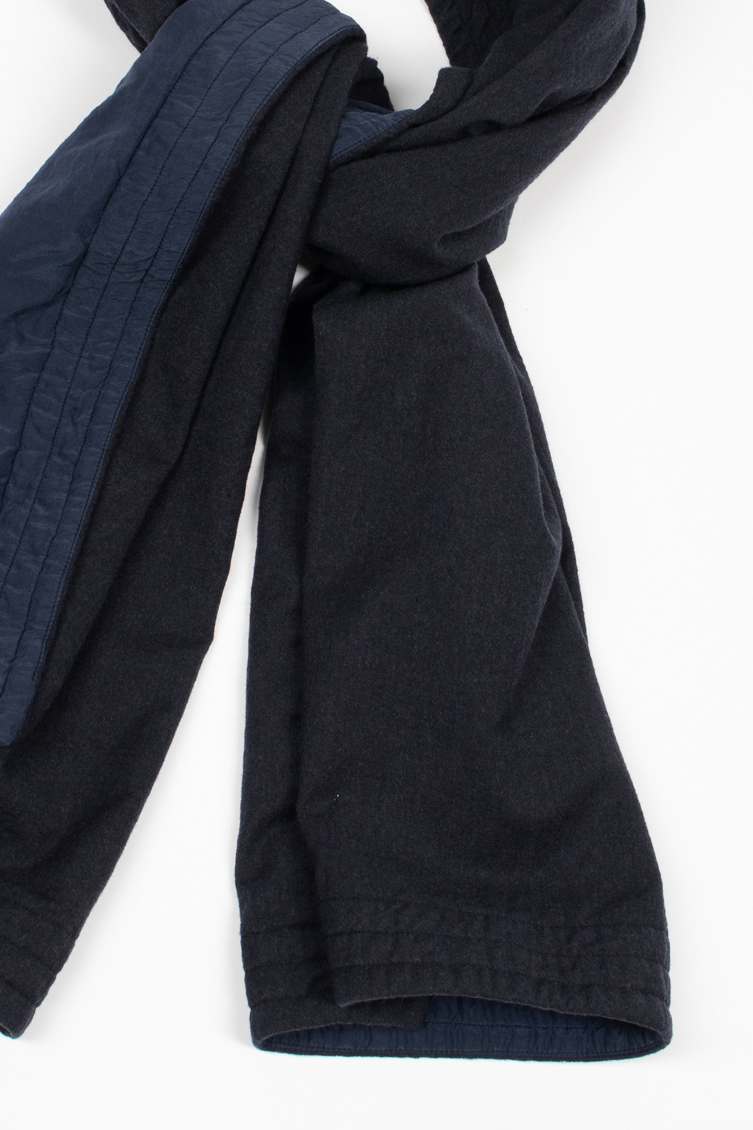 Bella Double Faced Scarf Navy/Blue