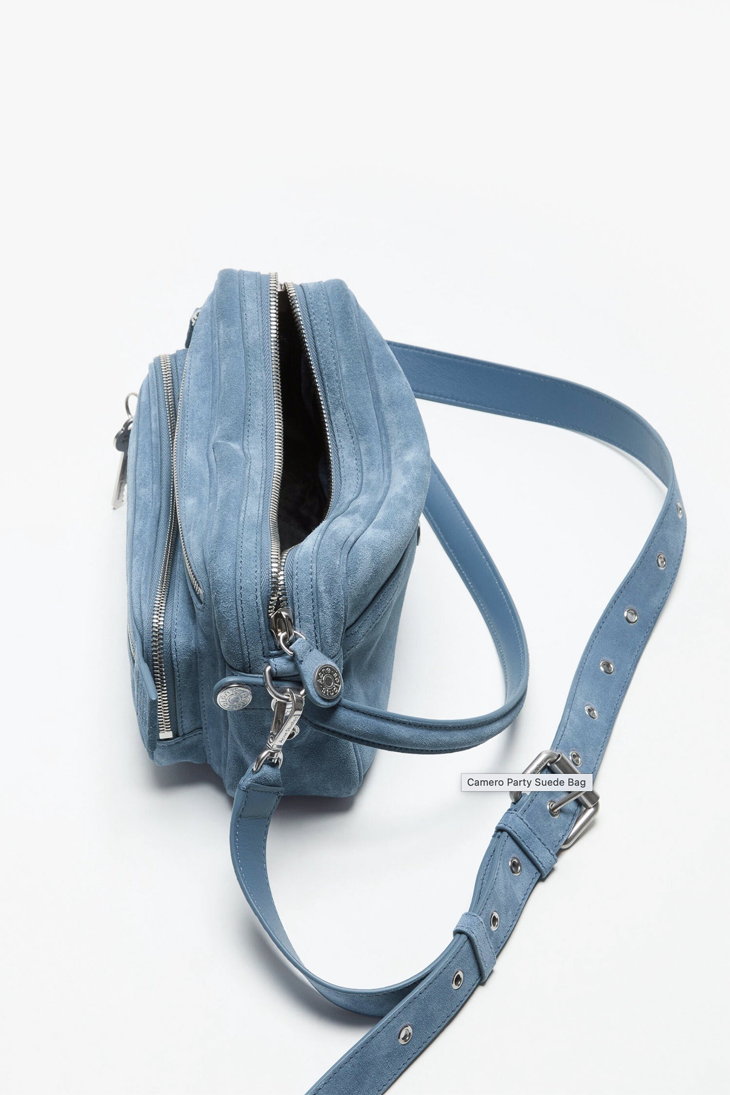 Camero Party Shoulder Bag Denim Blue