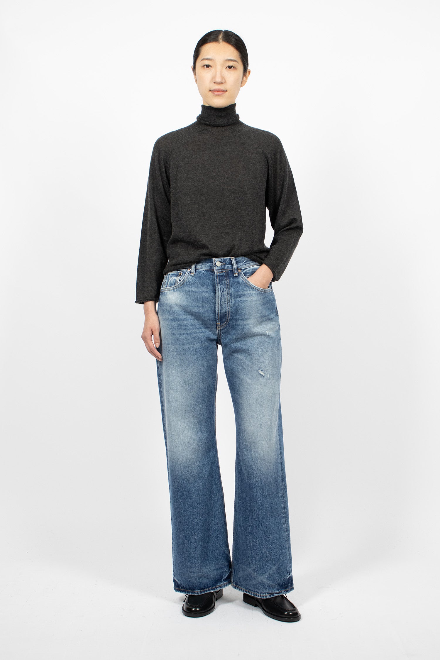 Regular fit 2021F Jeans Mid Blue