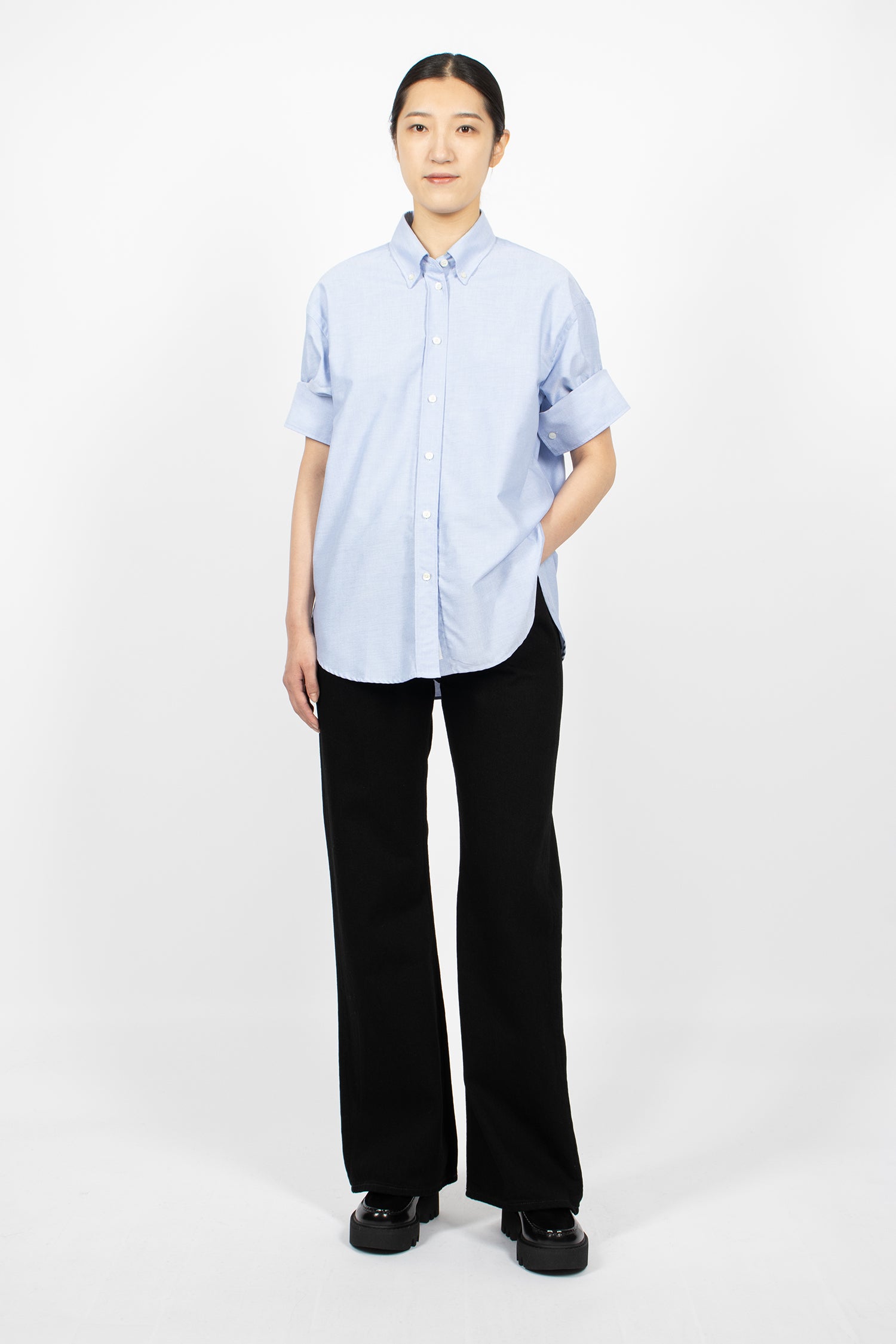 Button-Up Shirt Blue