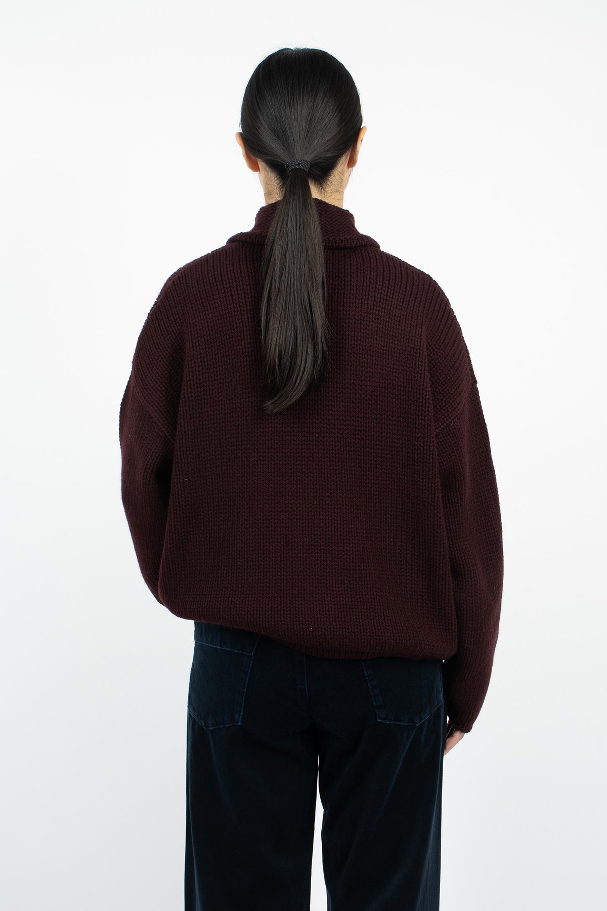Borden Sweater Boysenberry