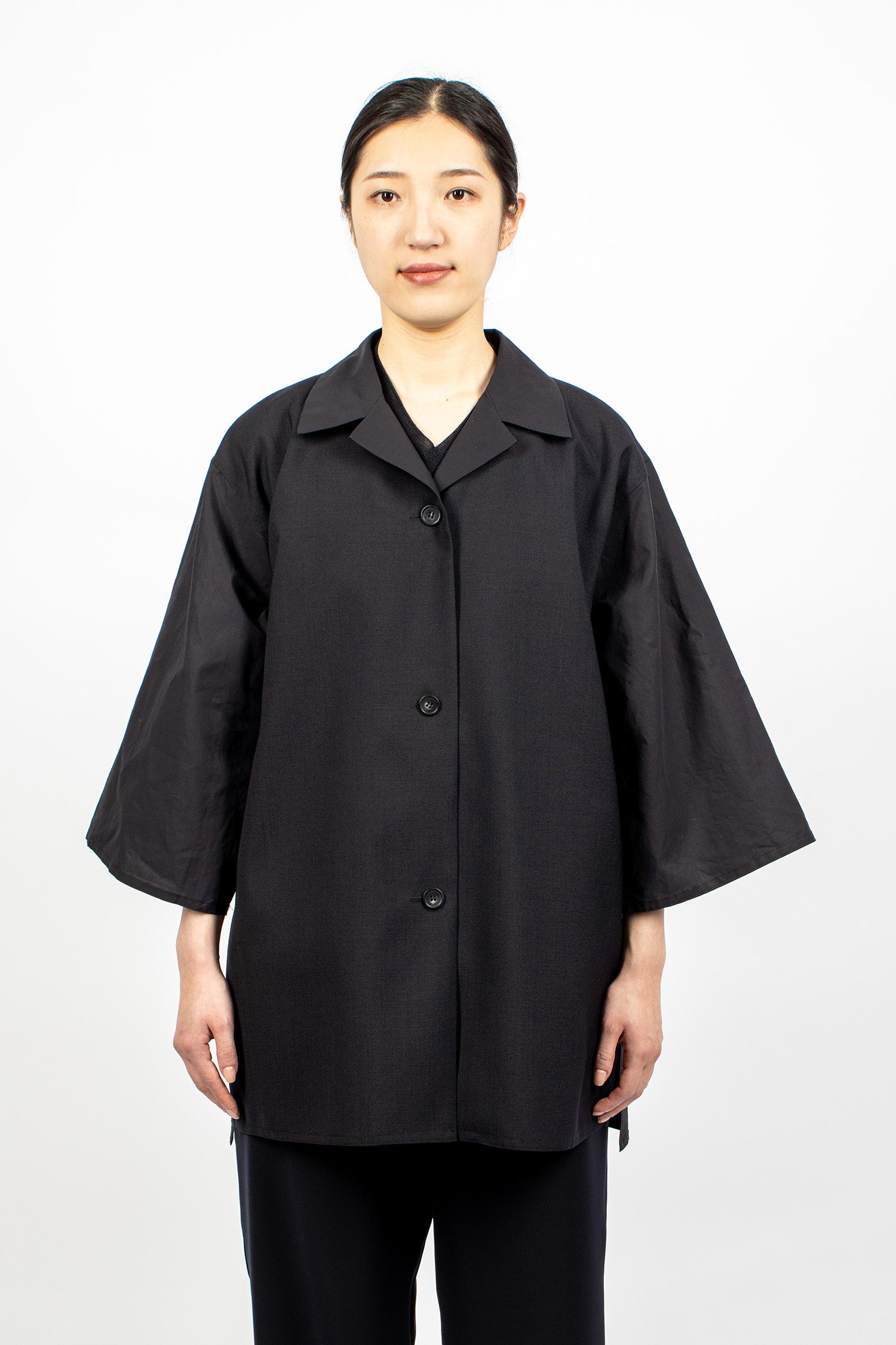 Capri Shirt-Jacket Black/Midnight