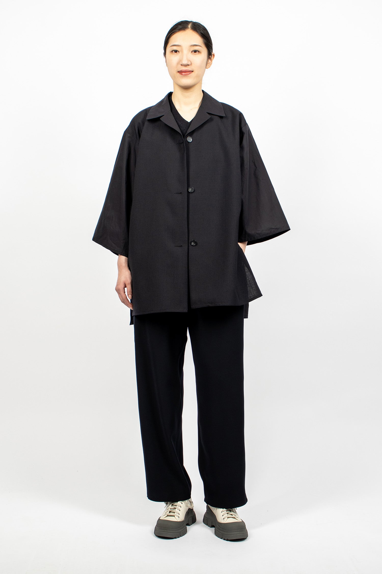 Capri Shirt-Jacket Black/Midnight