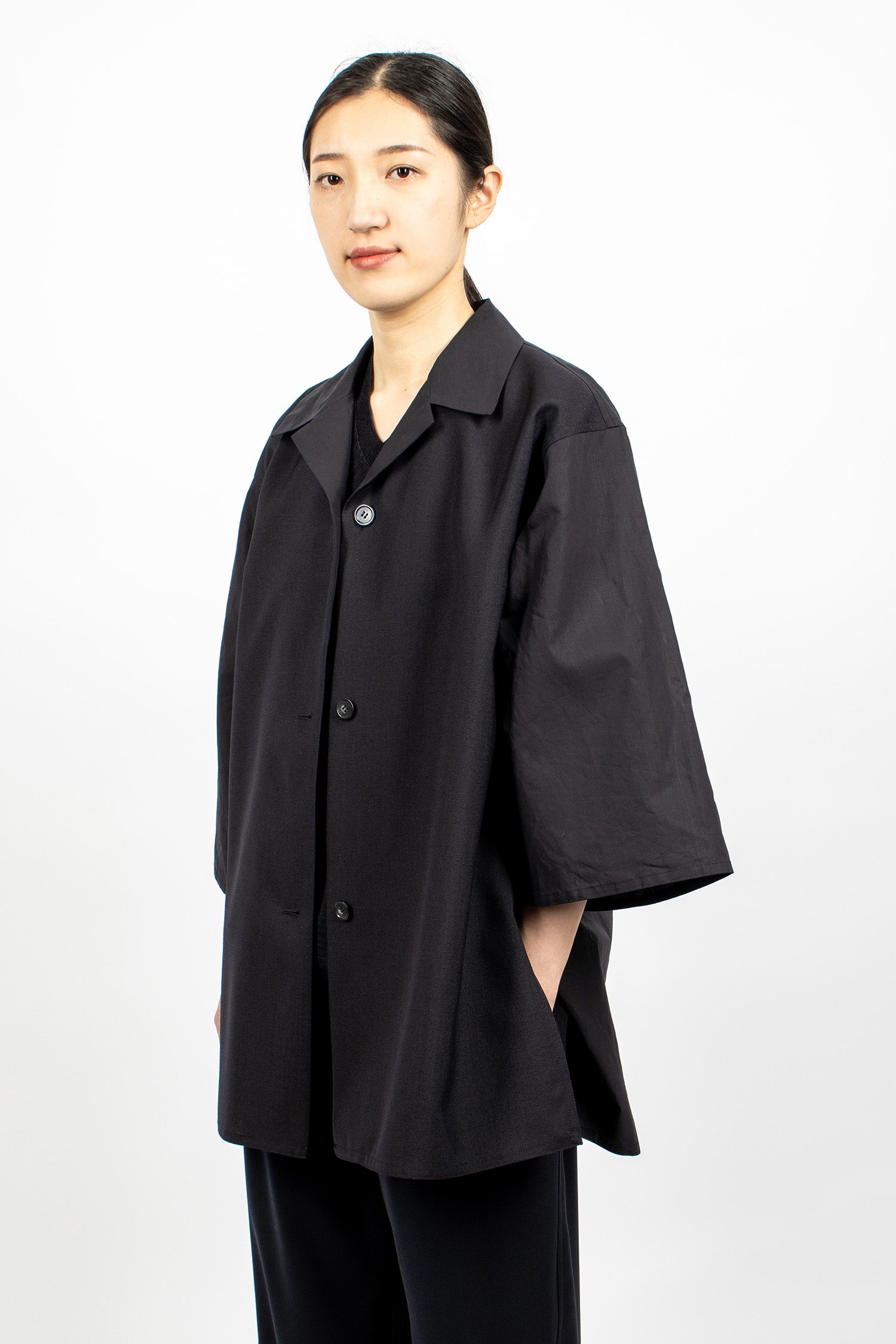 Capri Shirt-Jacket Black/Midnight