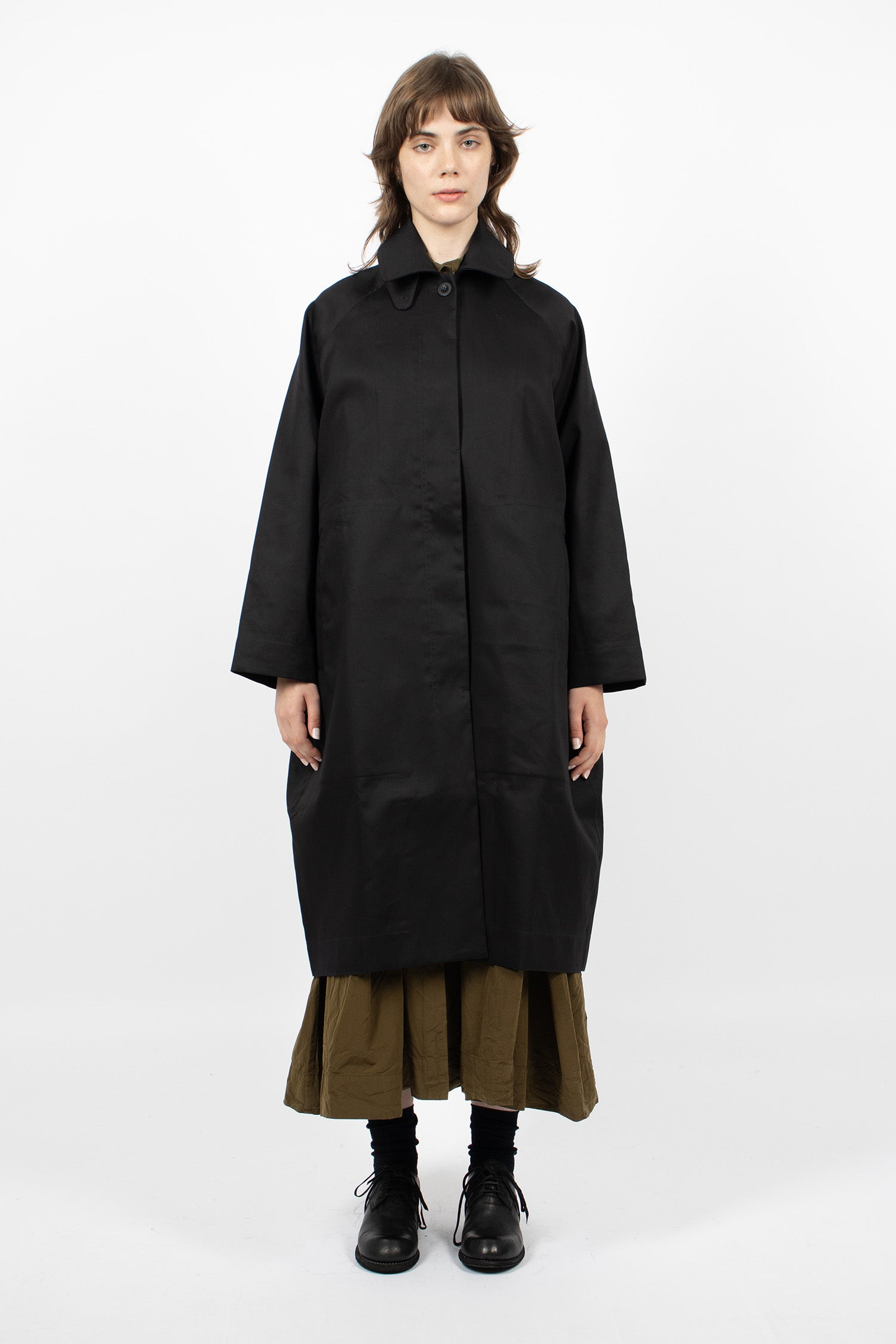 Carlyle Trench Coat Black