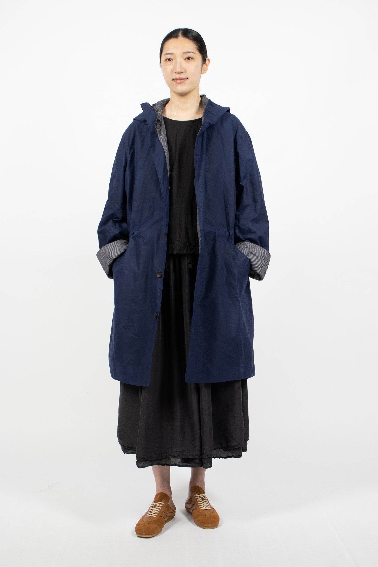 Lined Parka Navy