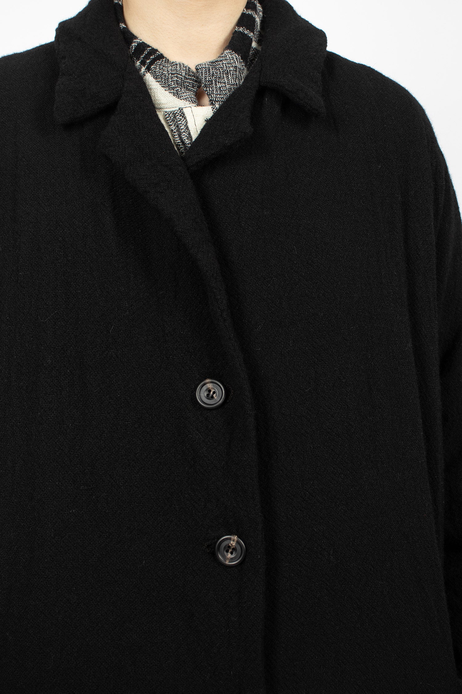 Clematice Wool Coat Black