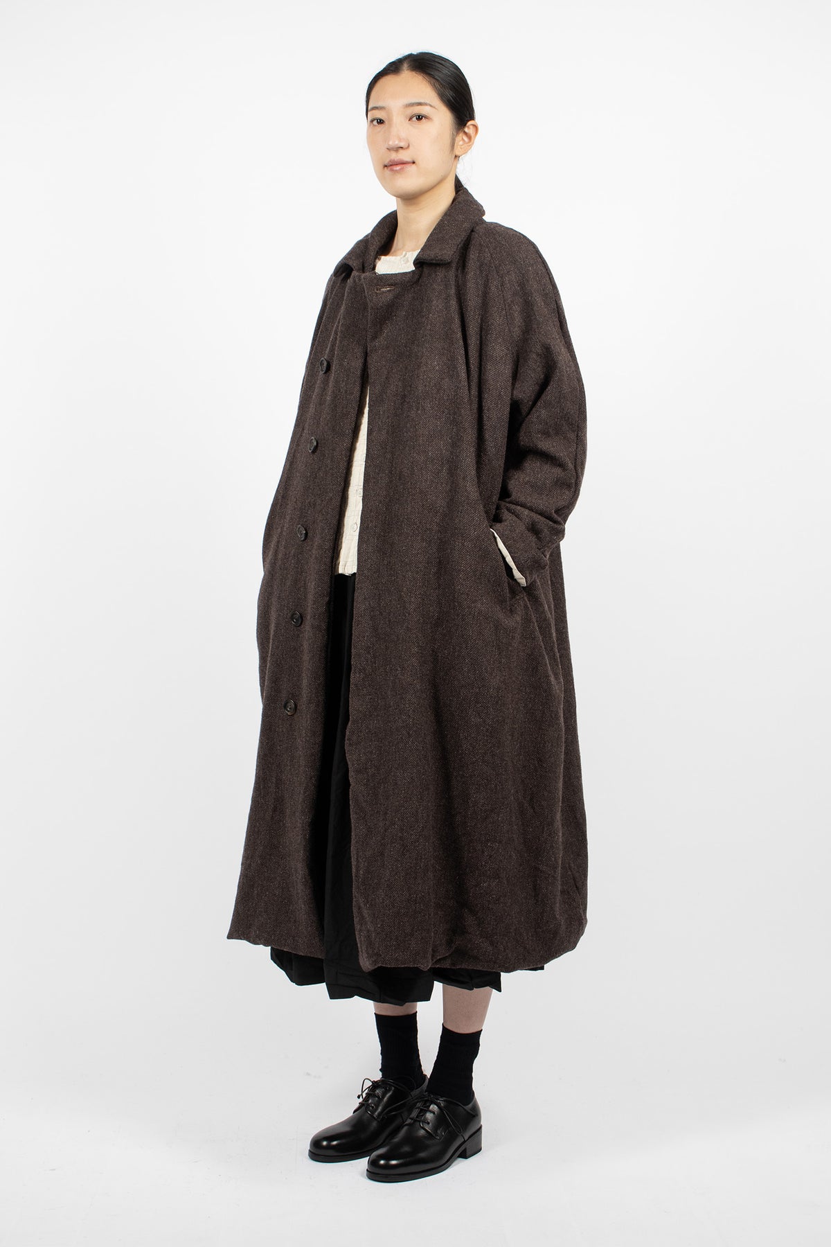 Tundra Tweed Coat Smoked Quartz