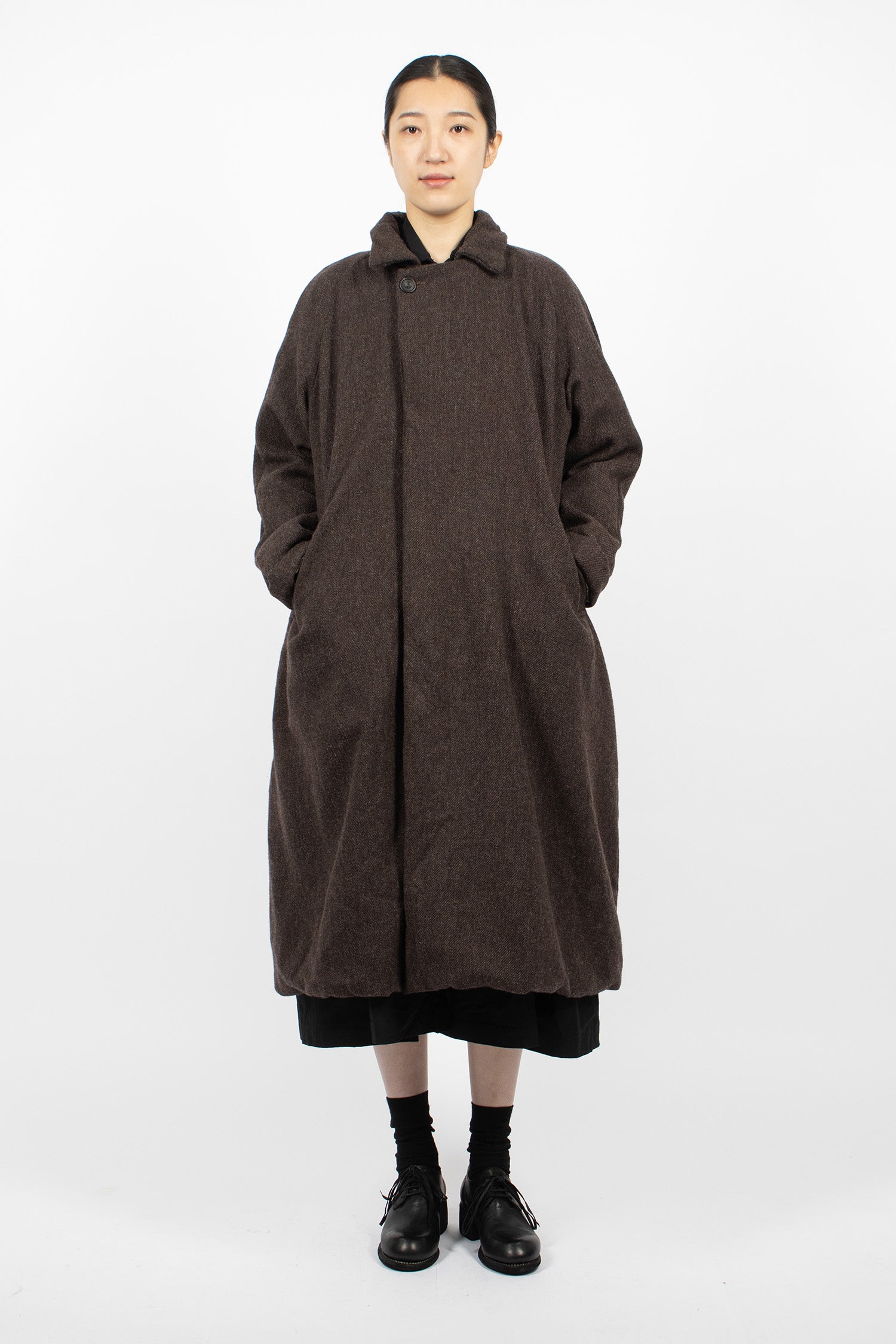 Tundra Tweed Coat Smoked Quartz