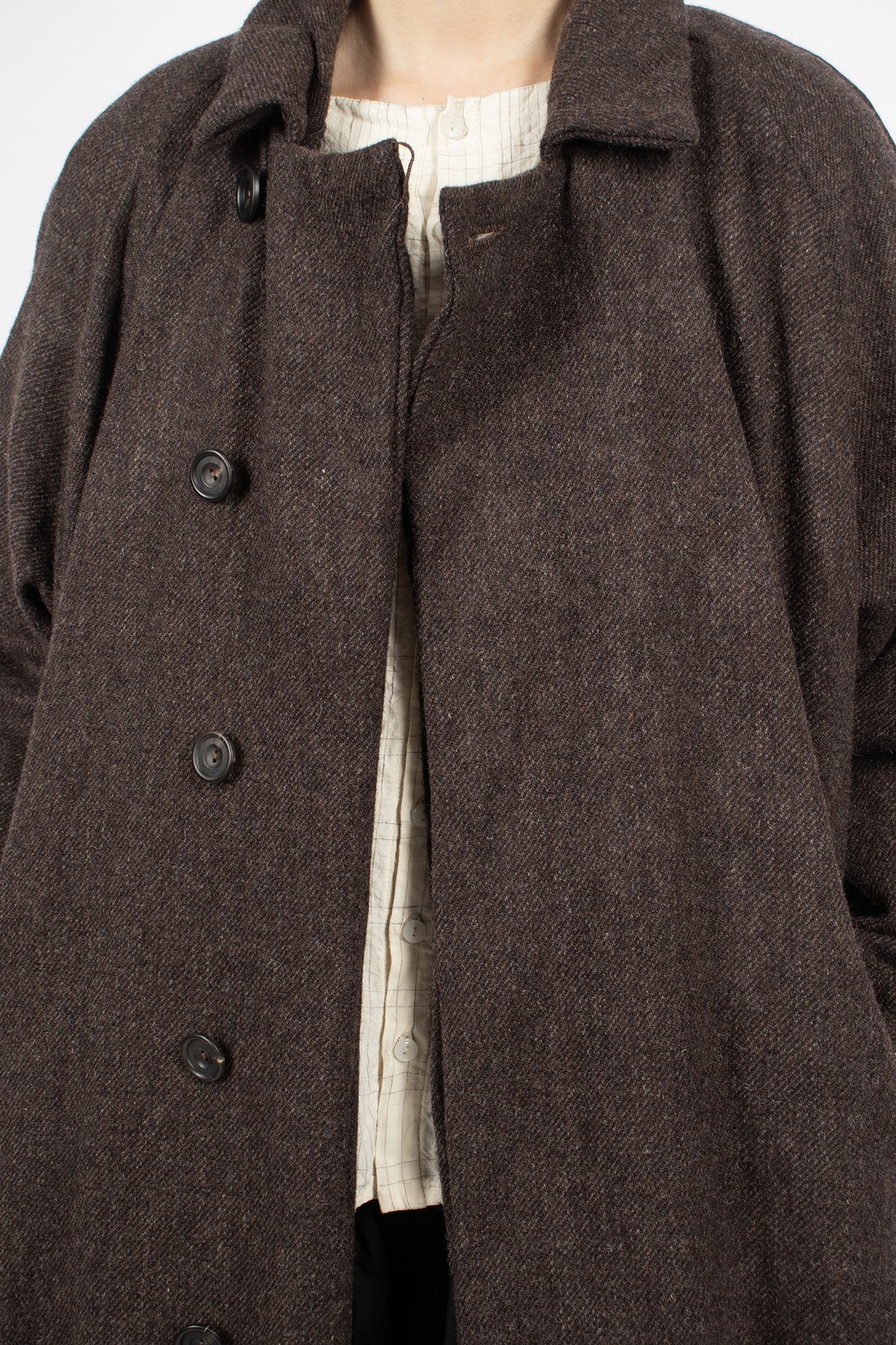 Tundra Tweed Coat Smoked Quartz