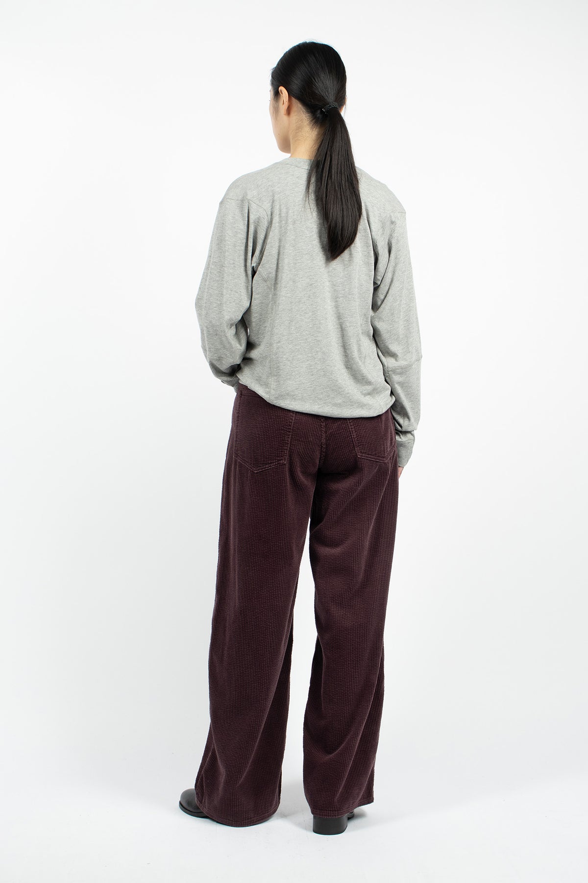 Corduroy Roomy Jeans Viola