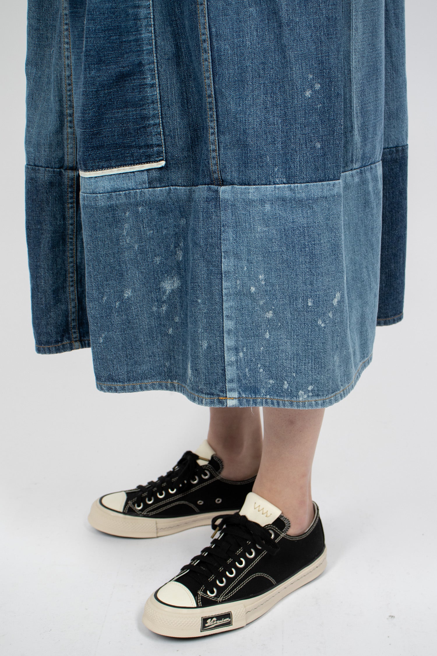SS Elevation Skirt Denim Indigo