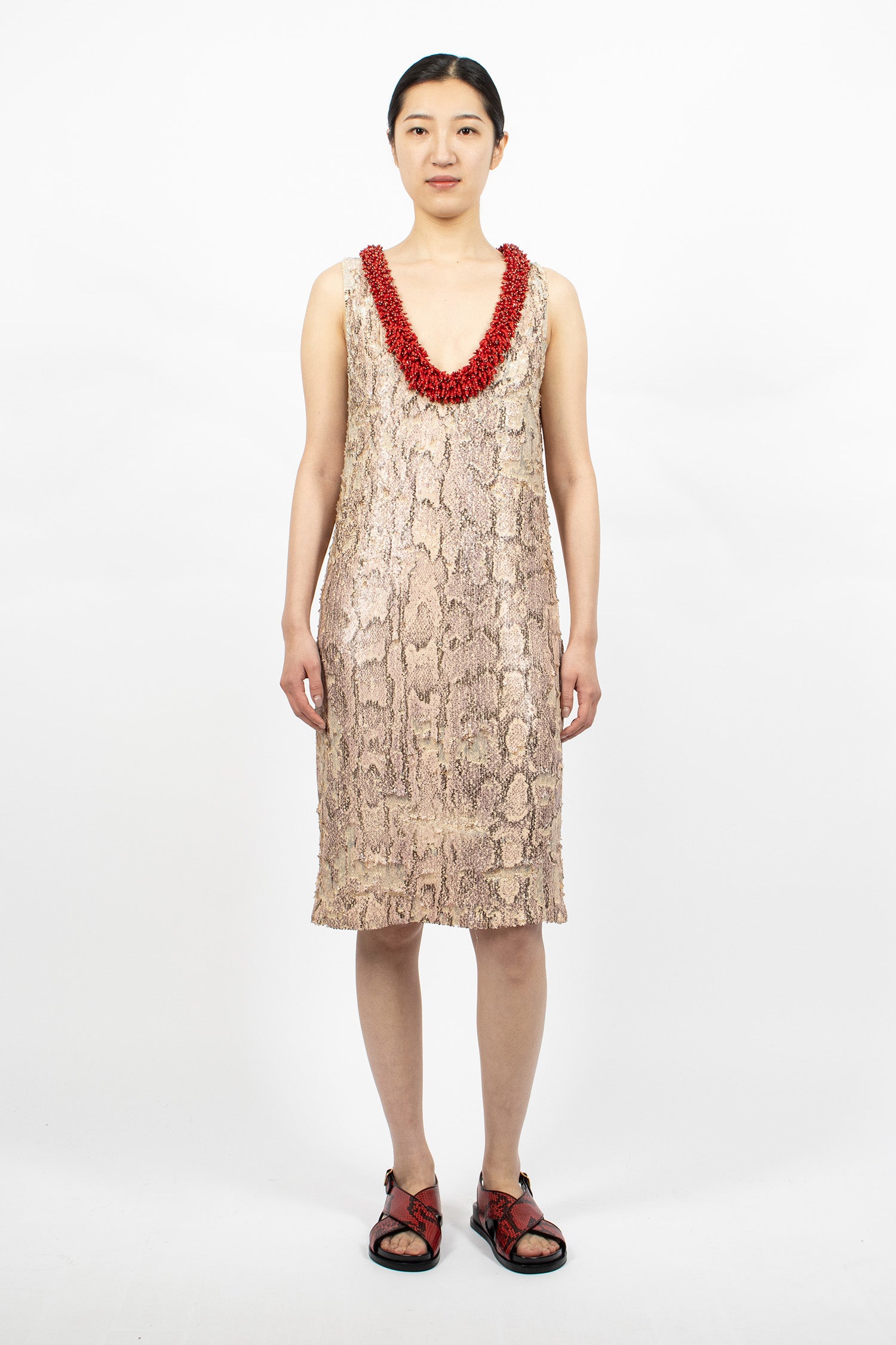 Embellished Dress Lilac