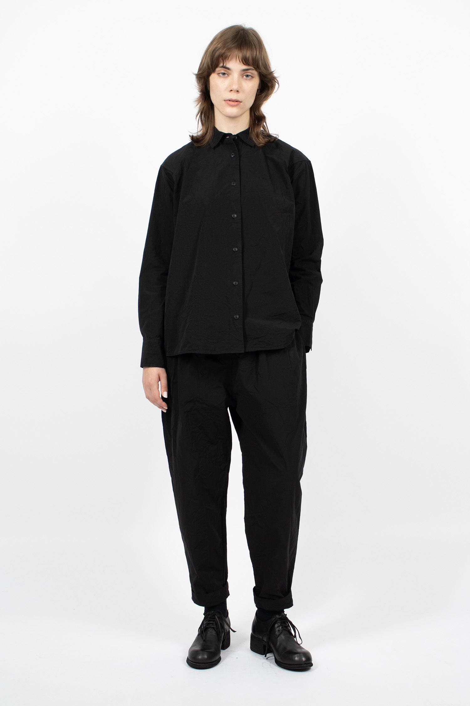 Drays Shirt Pitch Black