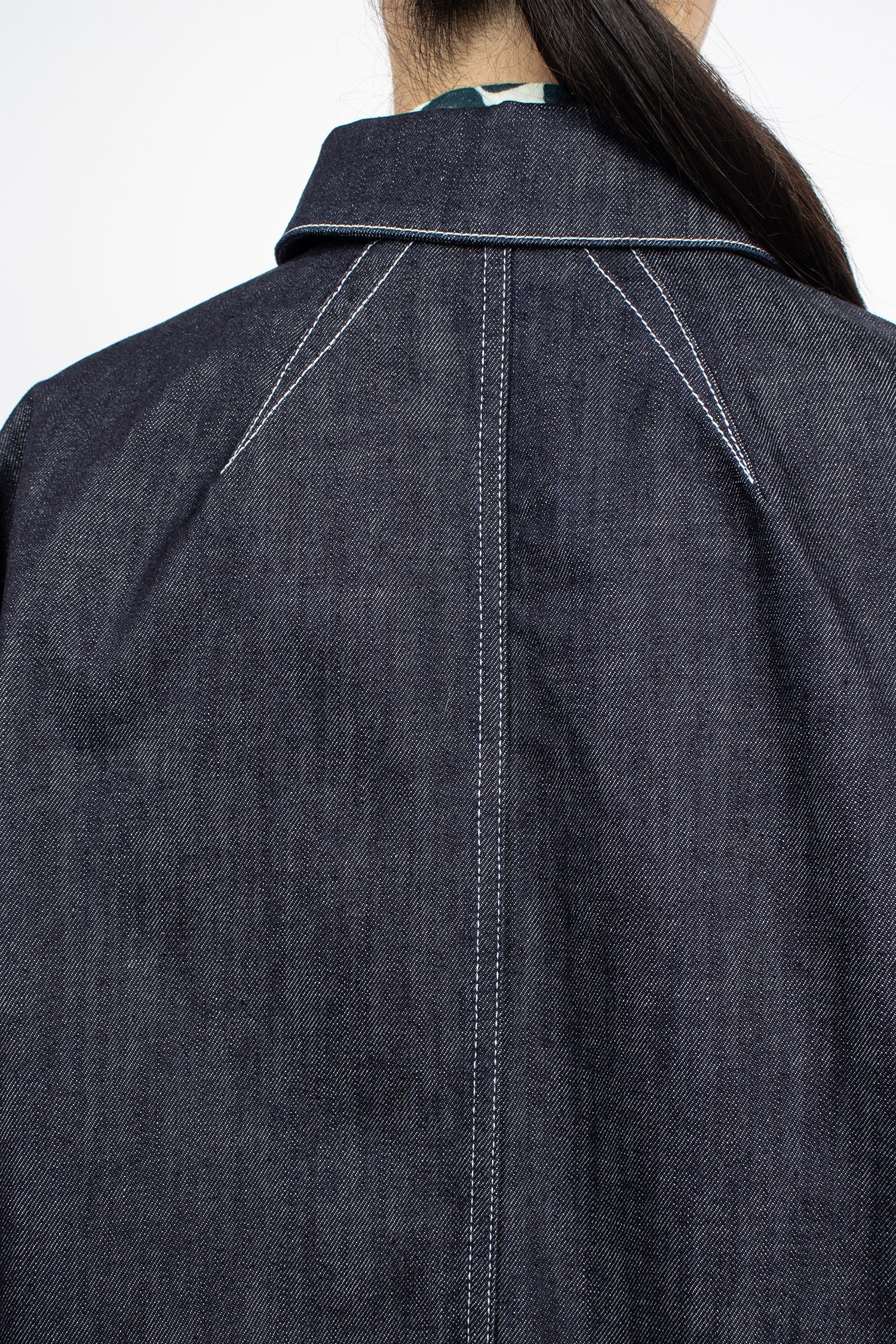 Drays Travail Denim Jacket Dark Indigo