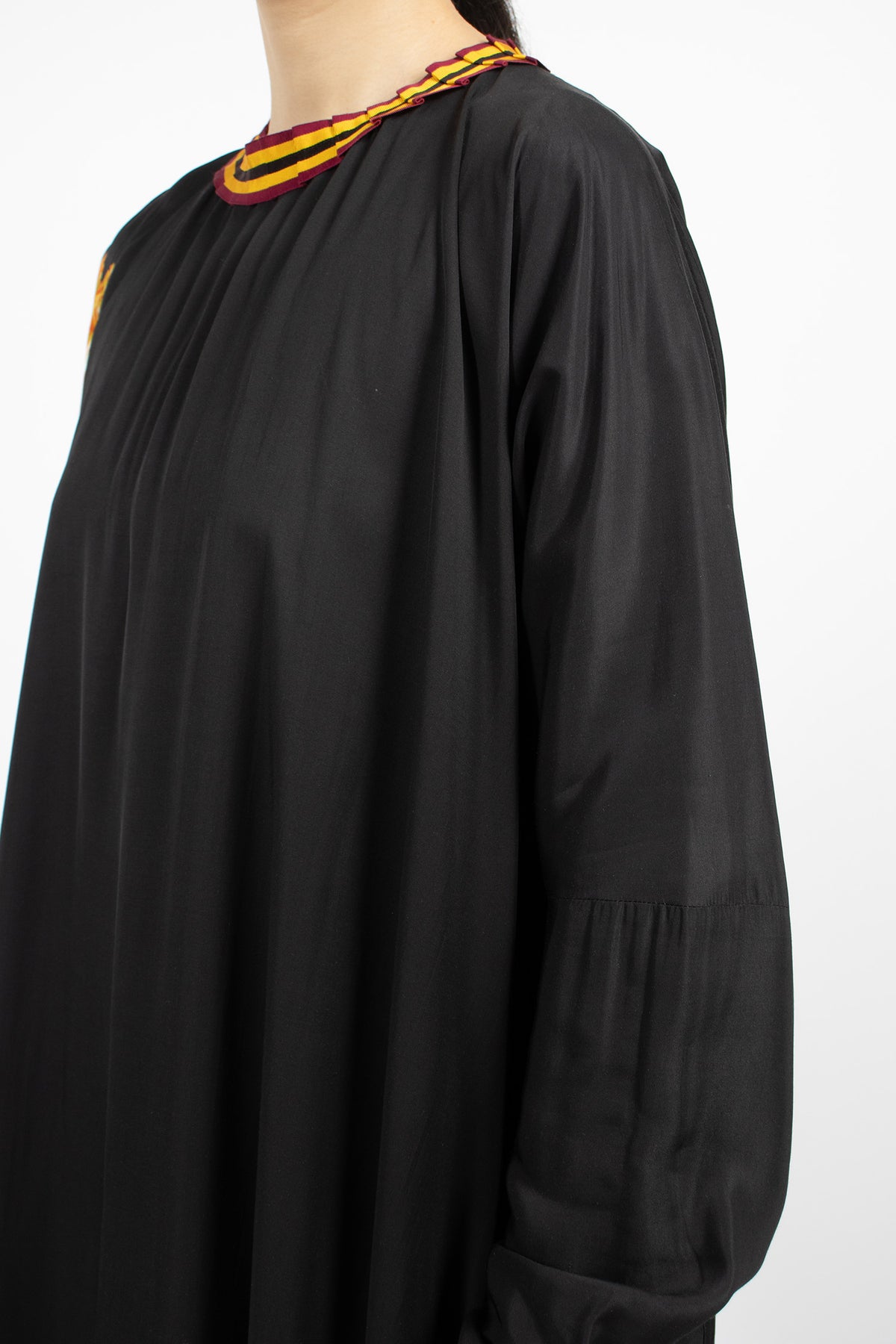 Satin Maxi Dress Dessin A
