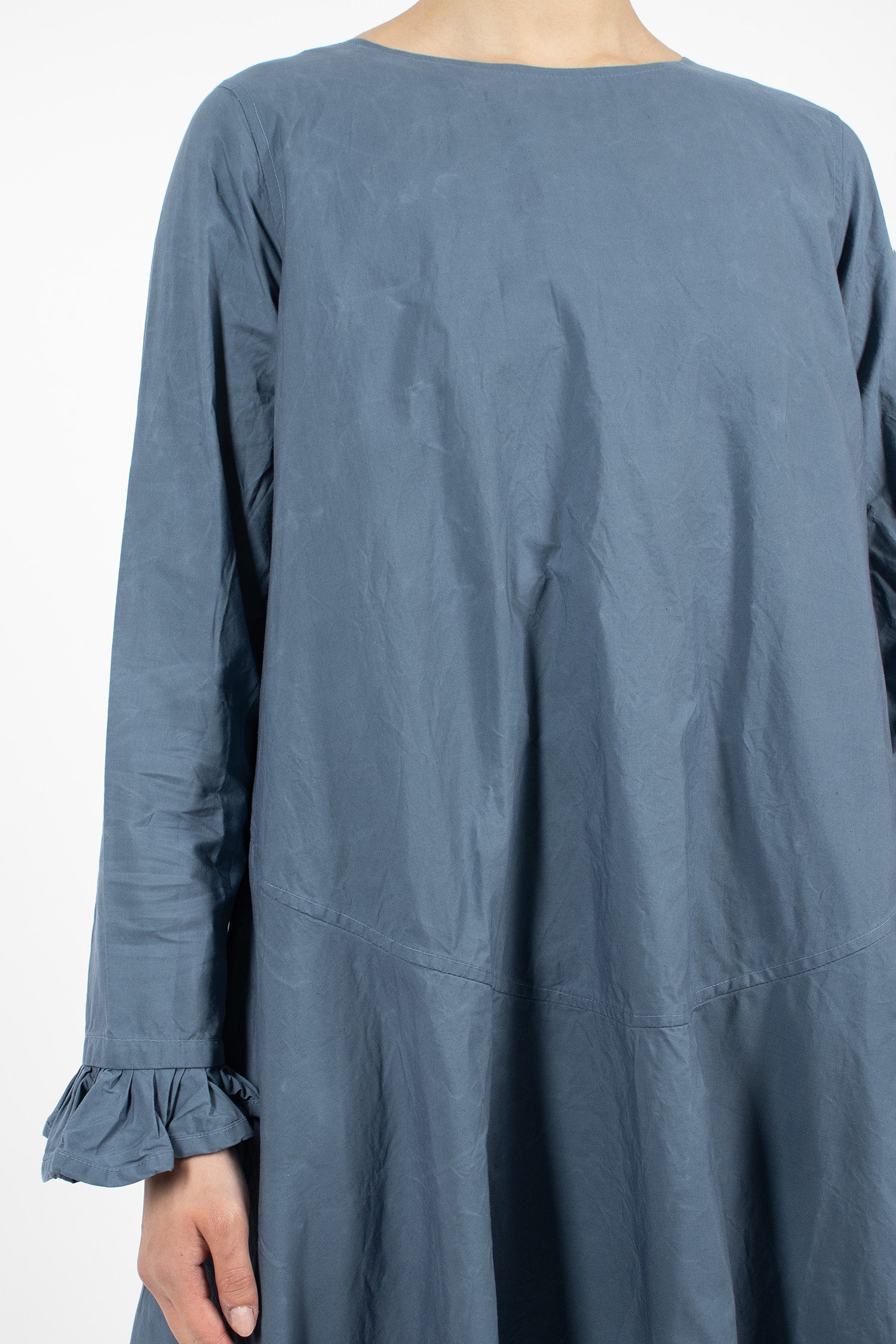 Vr Waxed Dress Graphite