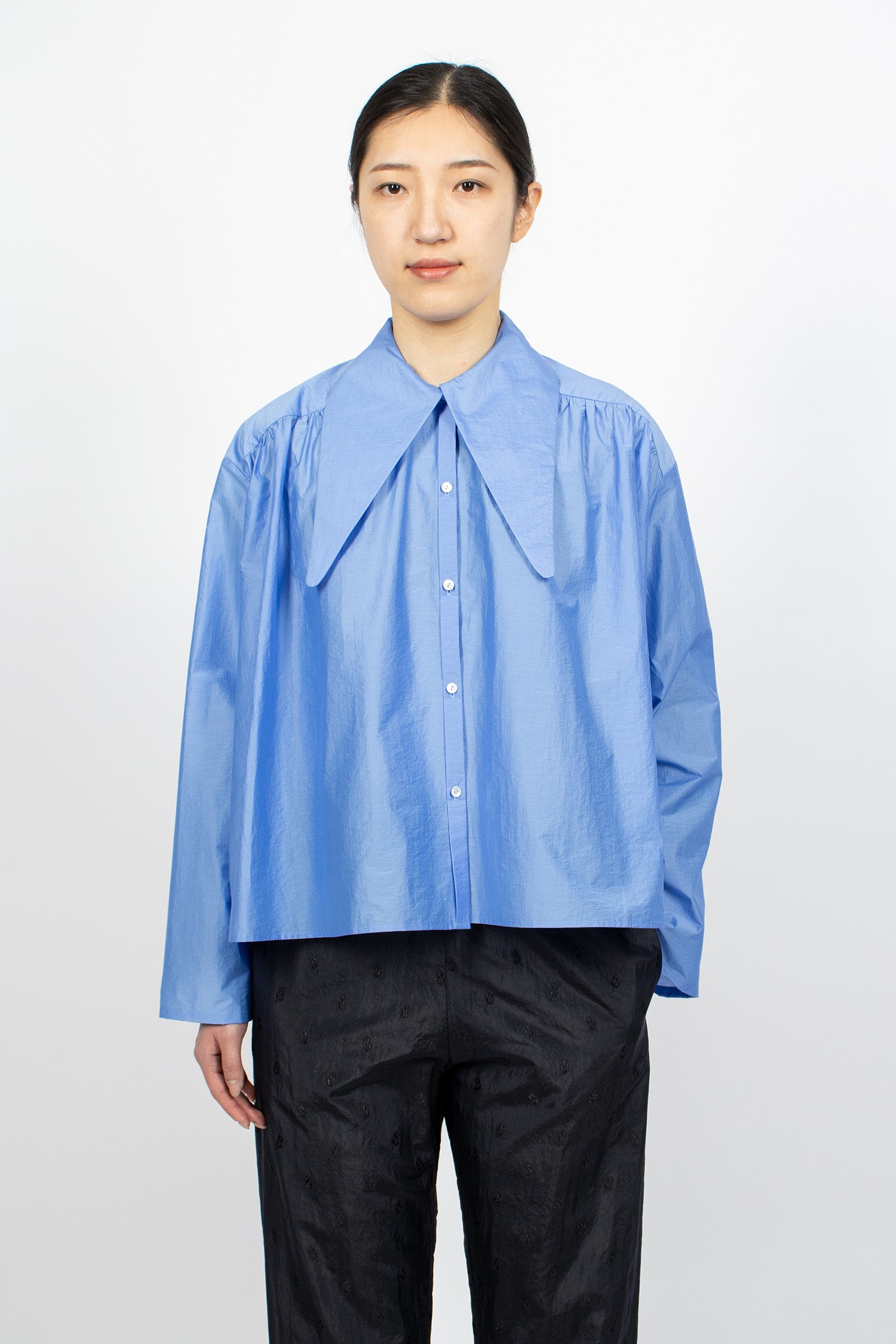 Flo Collar Shirt Blue