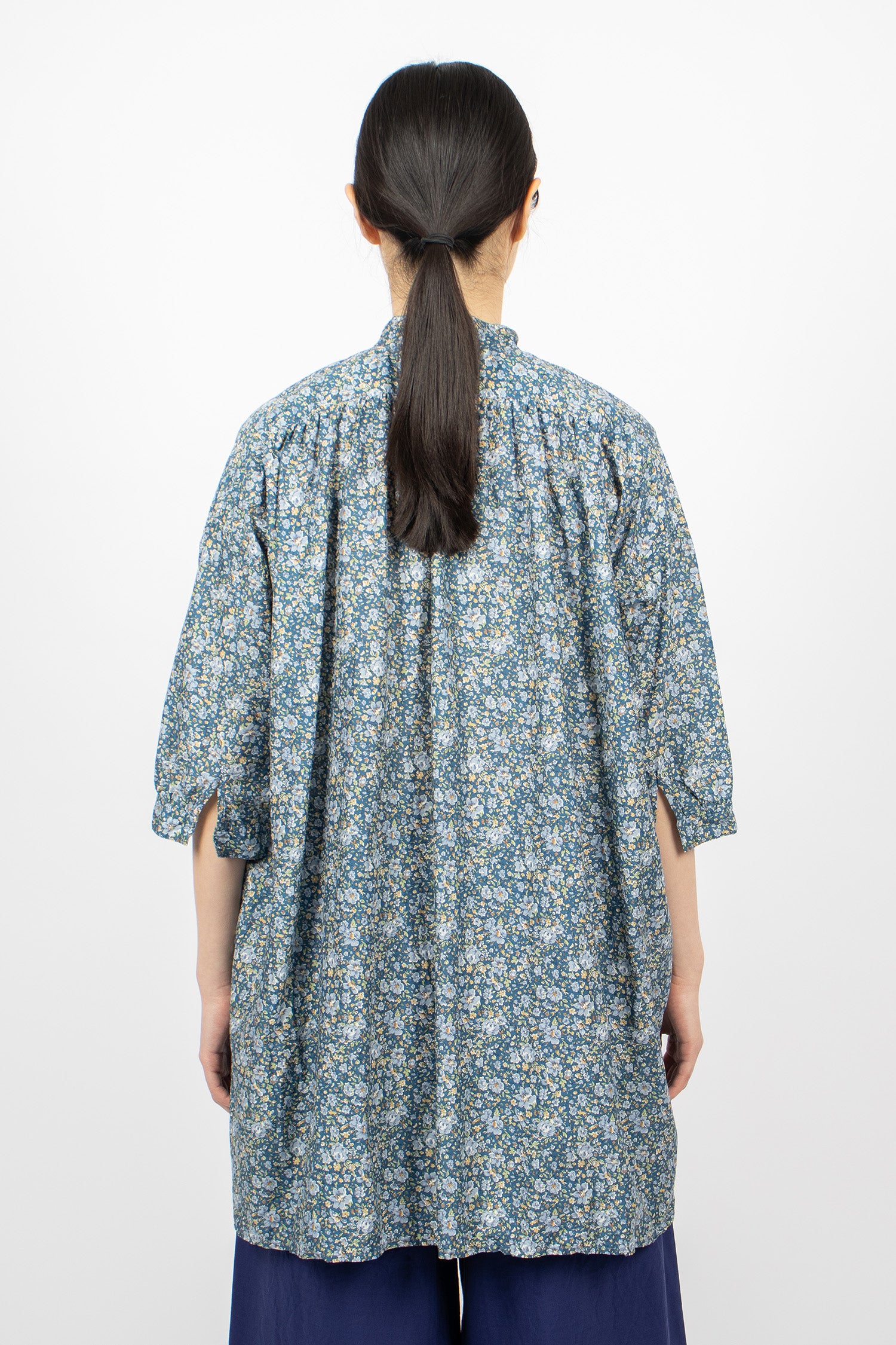 Kora Shirt Liberty Blue Flower 1