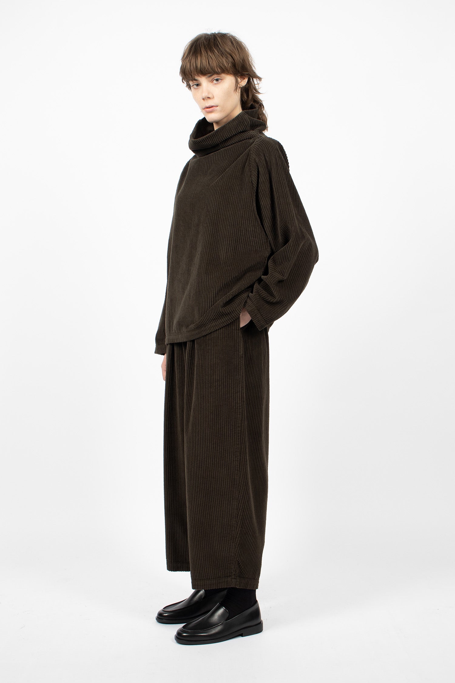 NWD17 Wide Pants Dark Forest