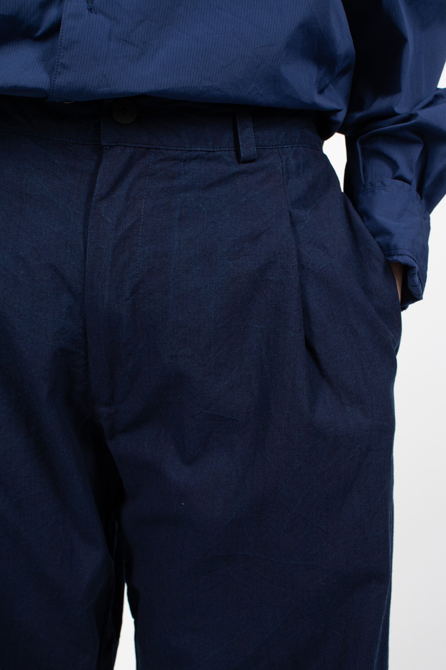 Gary Canvas Pants Indigo