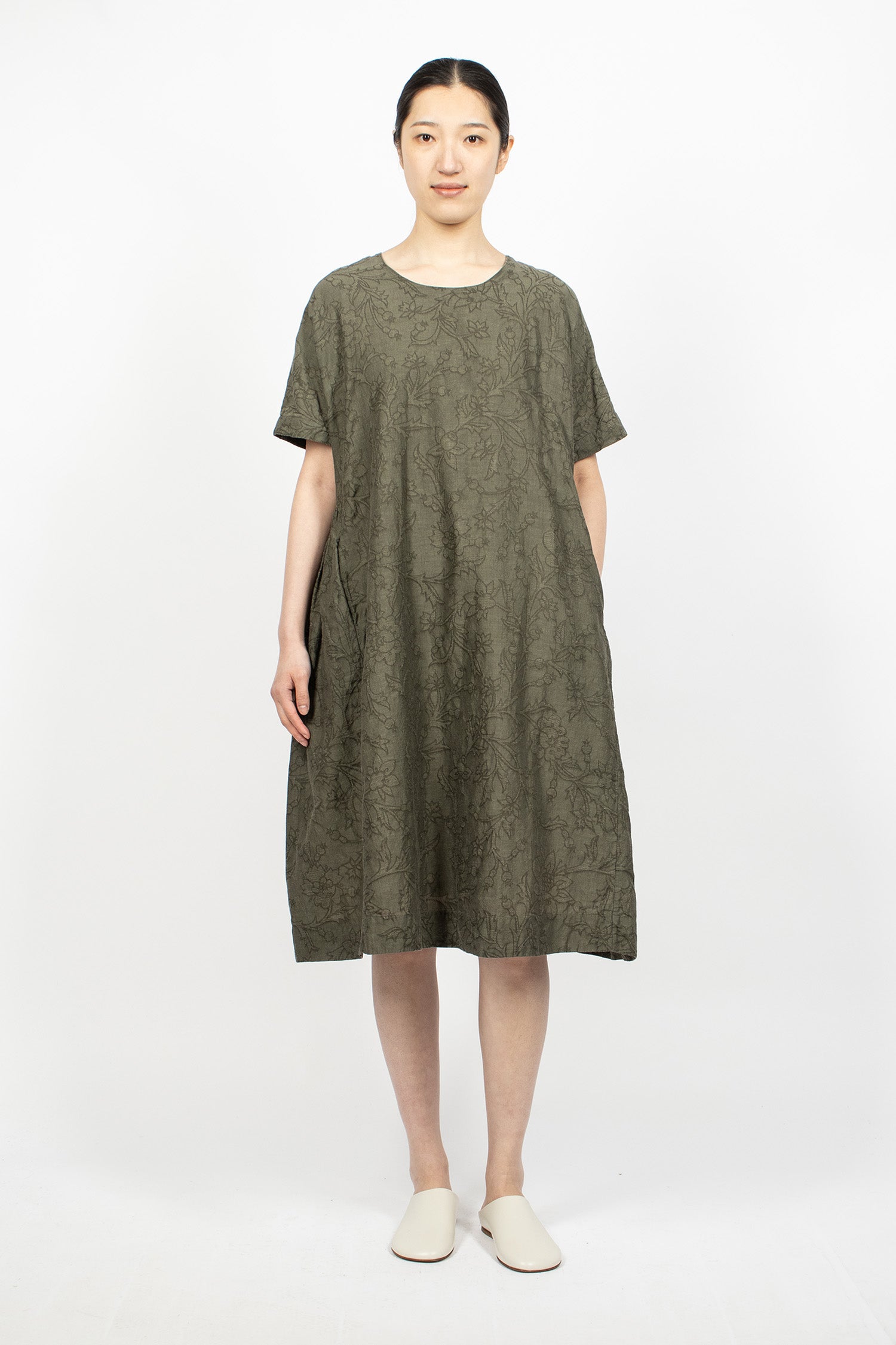 Orsan Camisole Dress Khaki