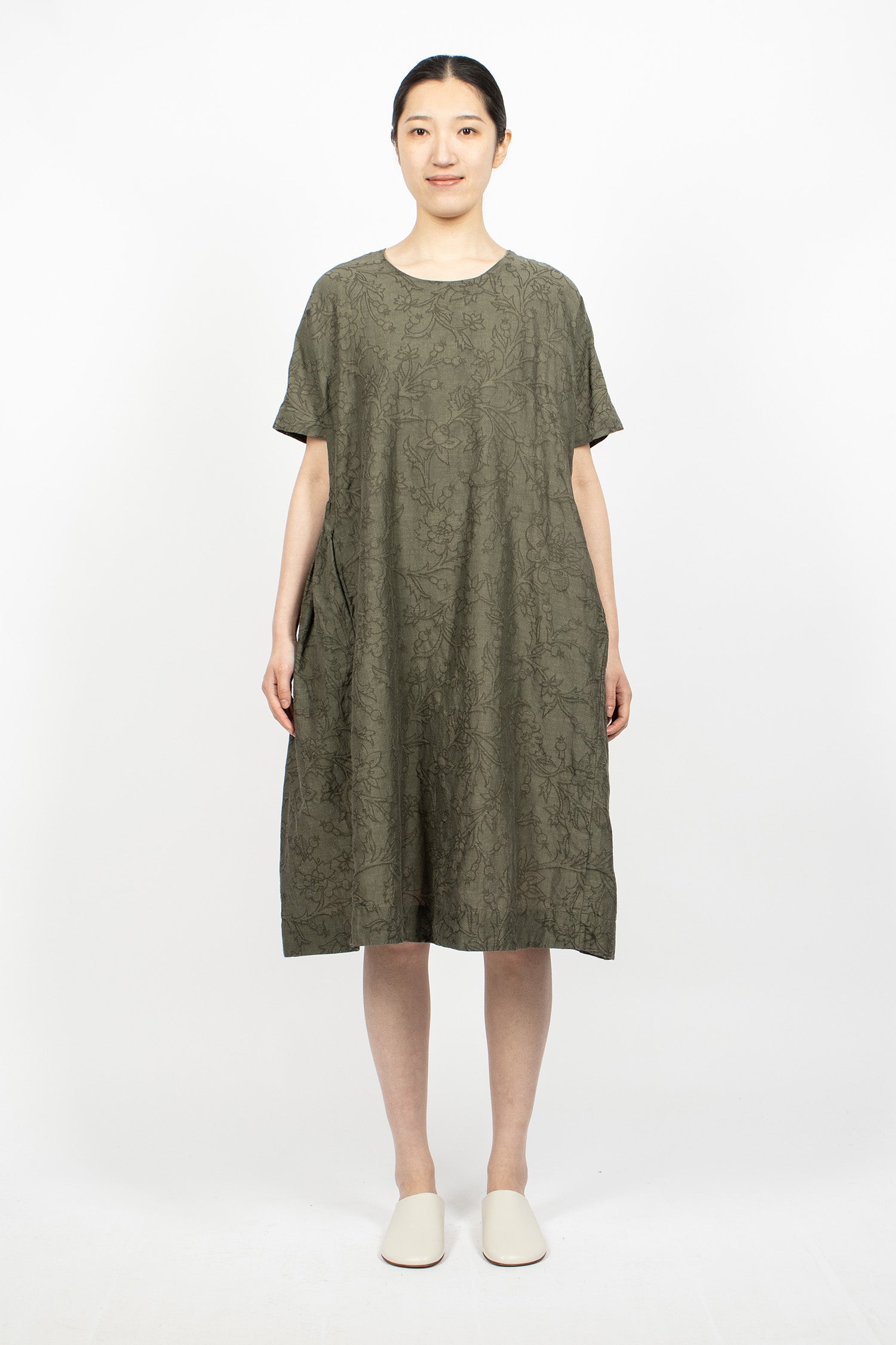 Orsan Camisole Dress Khaki