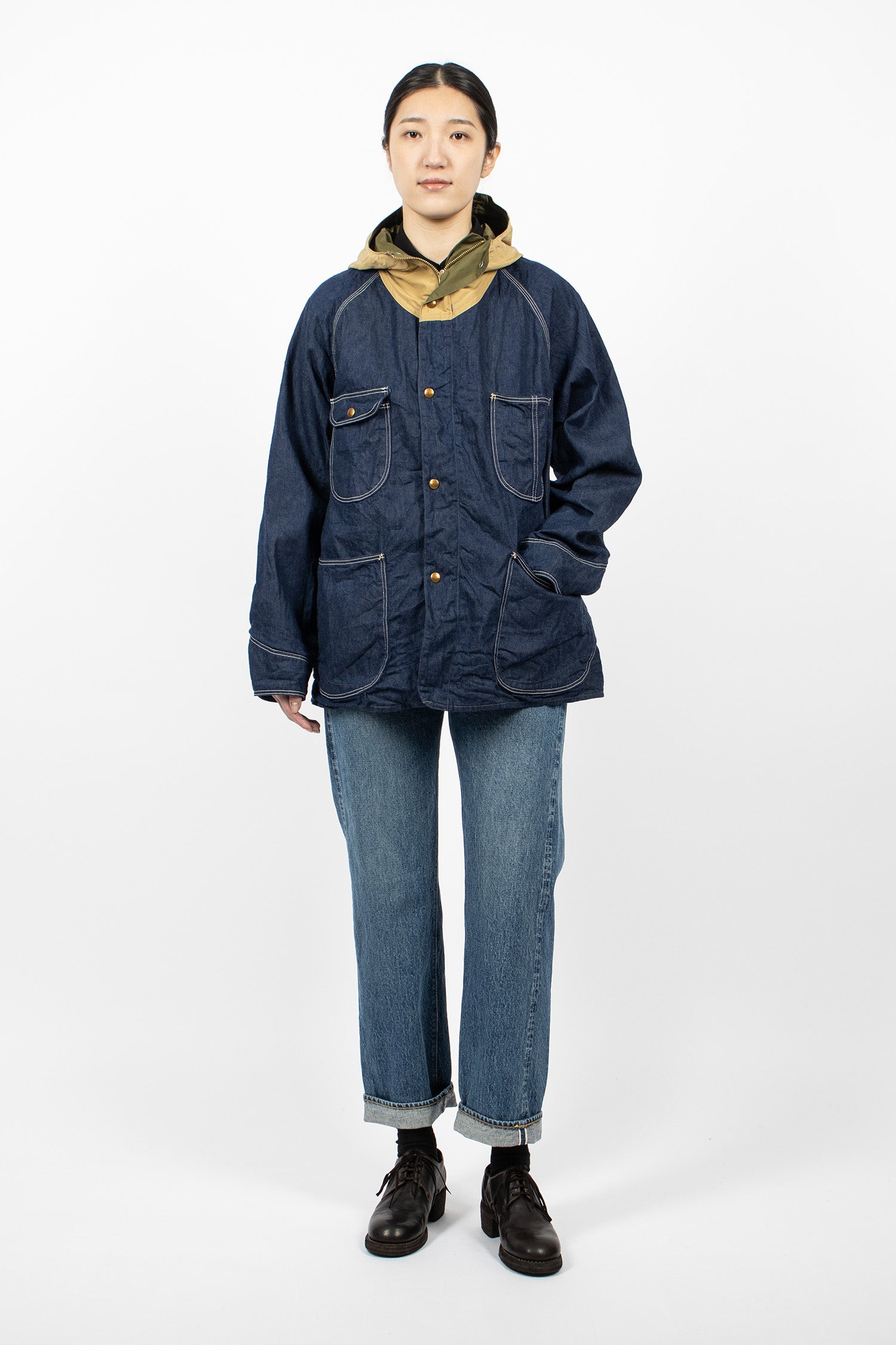 60/40 Cloth Hooded Coverall One Wash