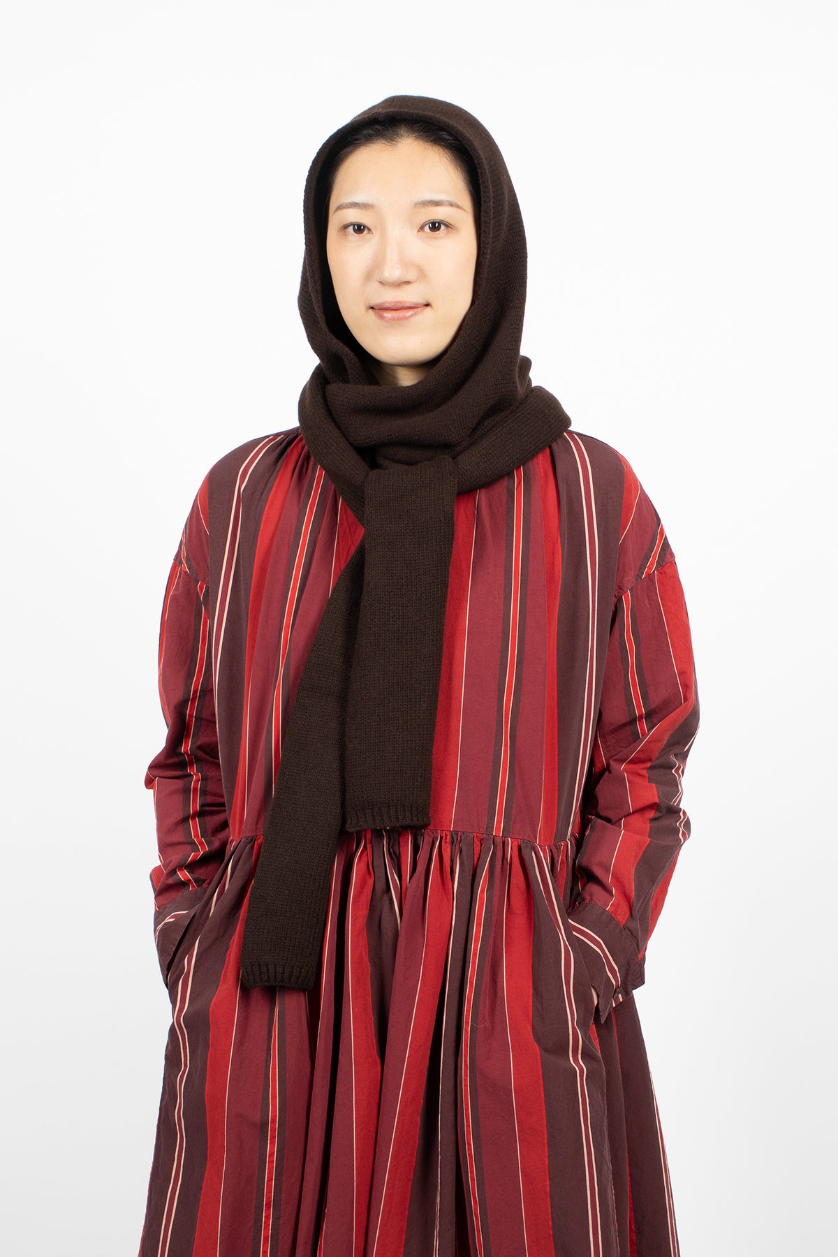 Hooded Scarf Ebony
