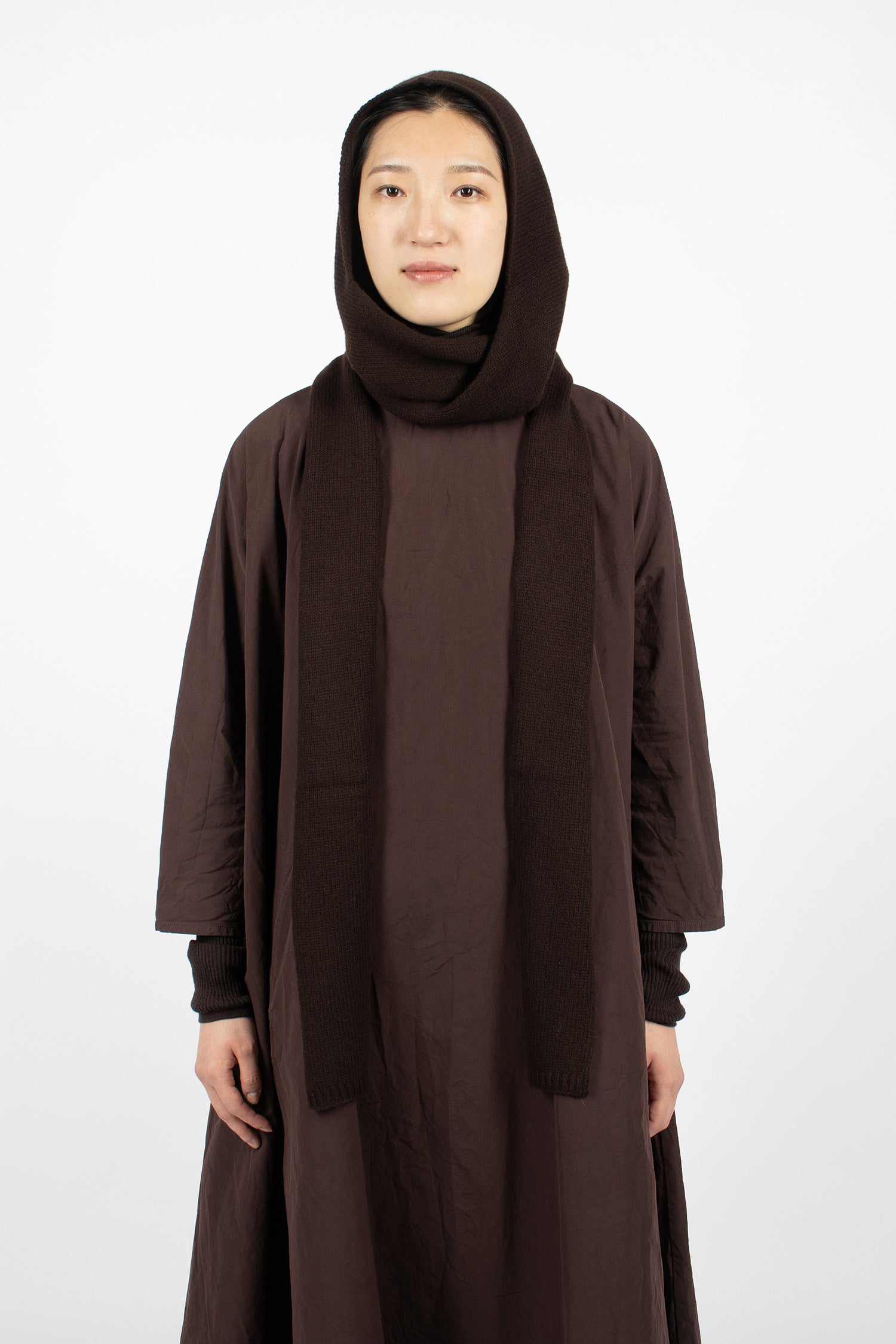 Hooded Scarf Ebony