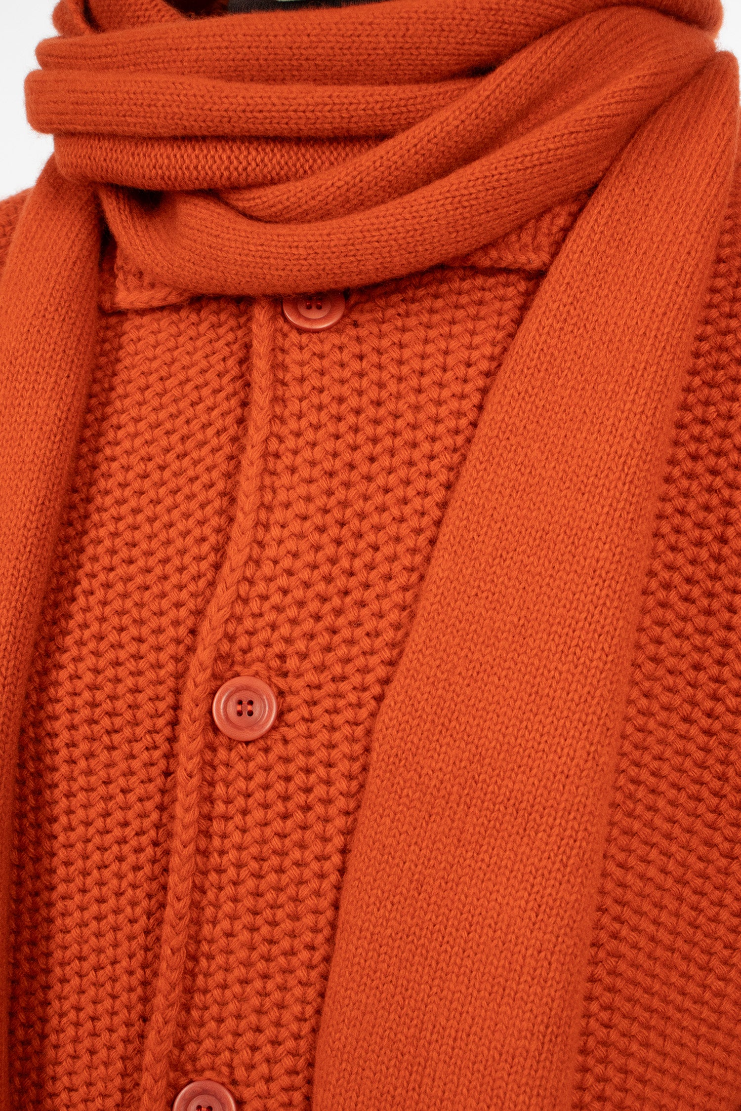 Hooded Scarf Tabasco