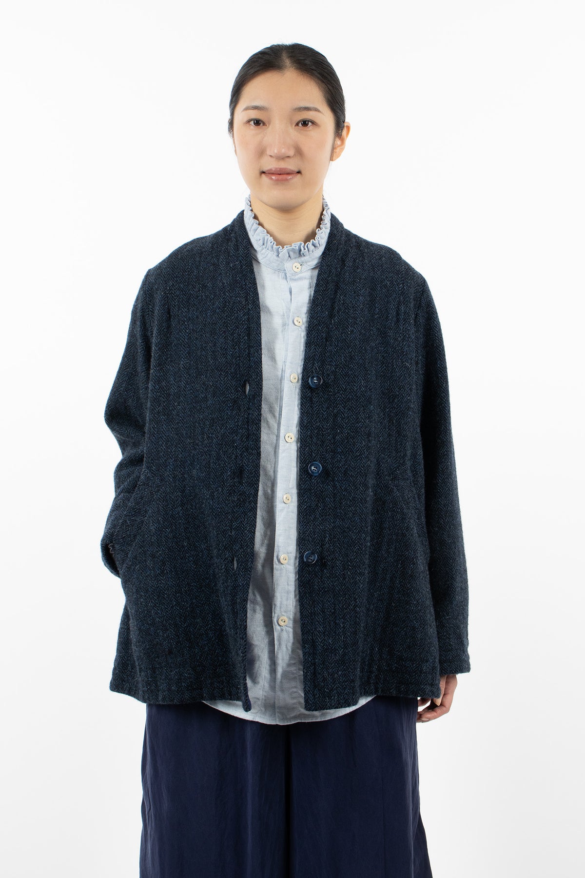 Betty SFL Jacket Tweed Blue