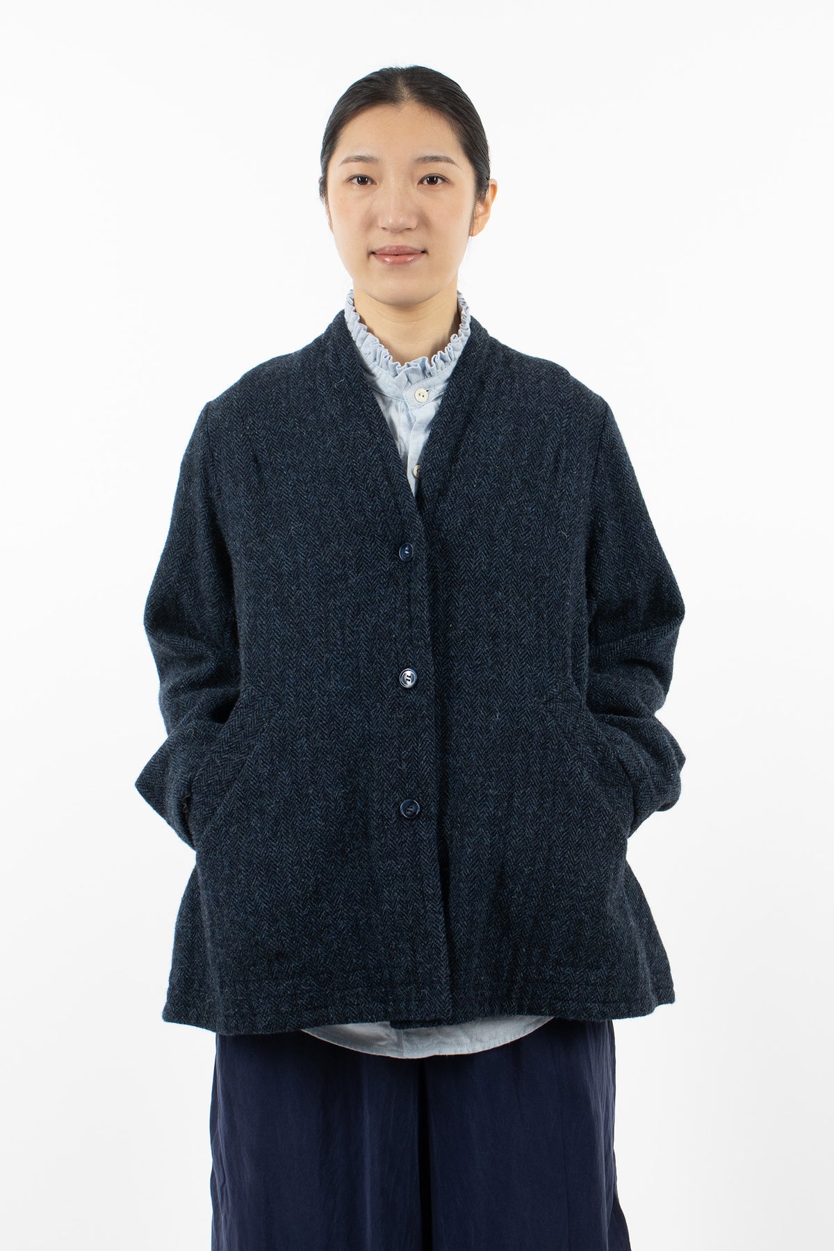 Betty SFL Jacket Tweed Blue