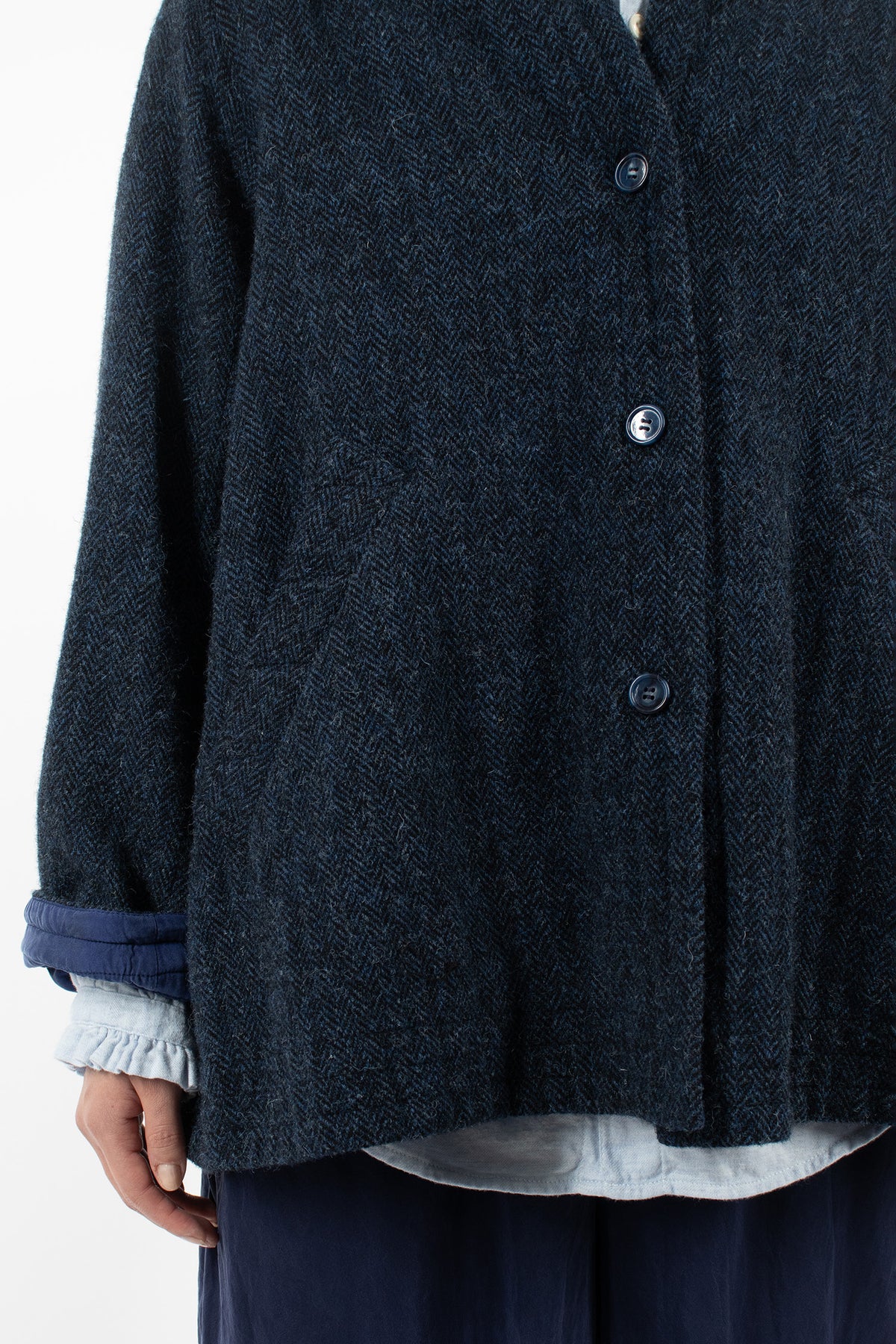Betty SFL Jacket Tweed Blue