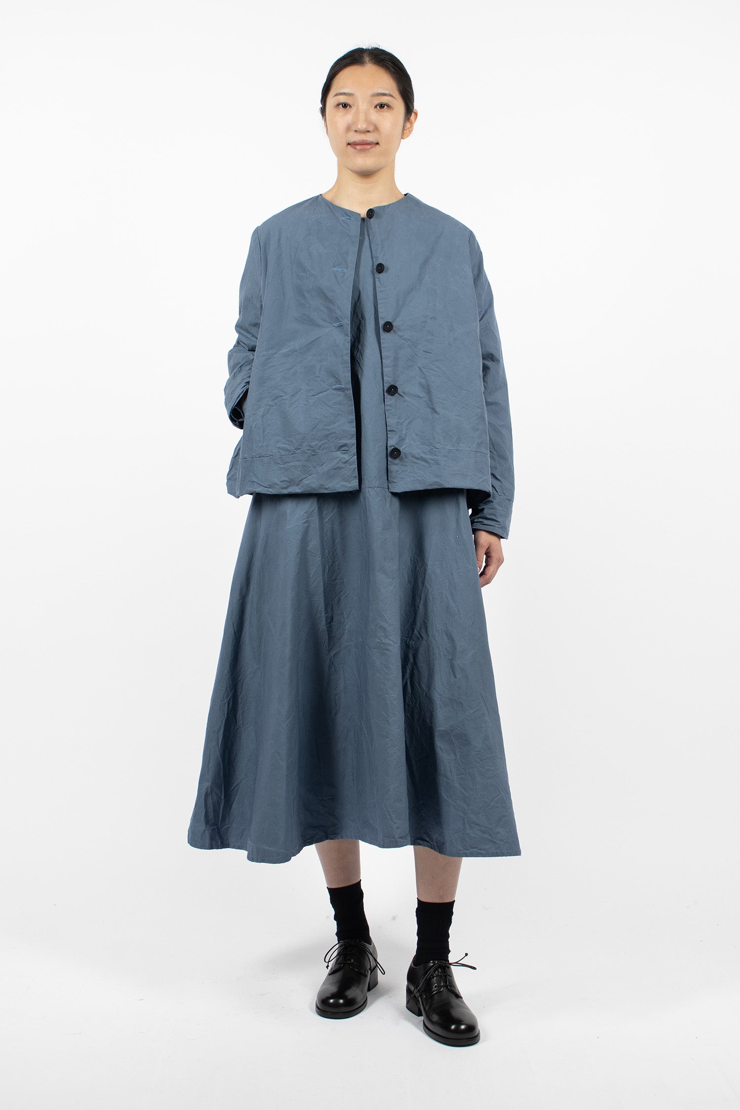 Mnl Waxed Jacket Graphite