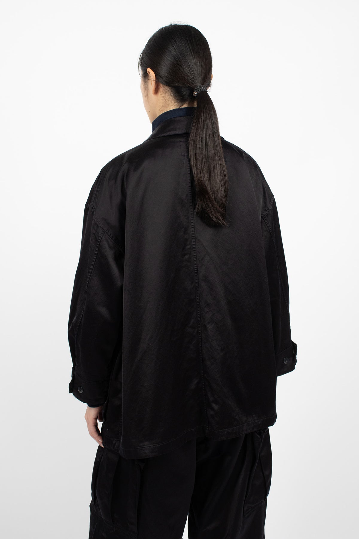 Coverall Jacket Greyish Navy