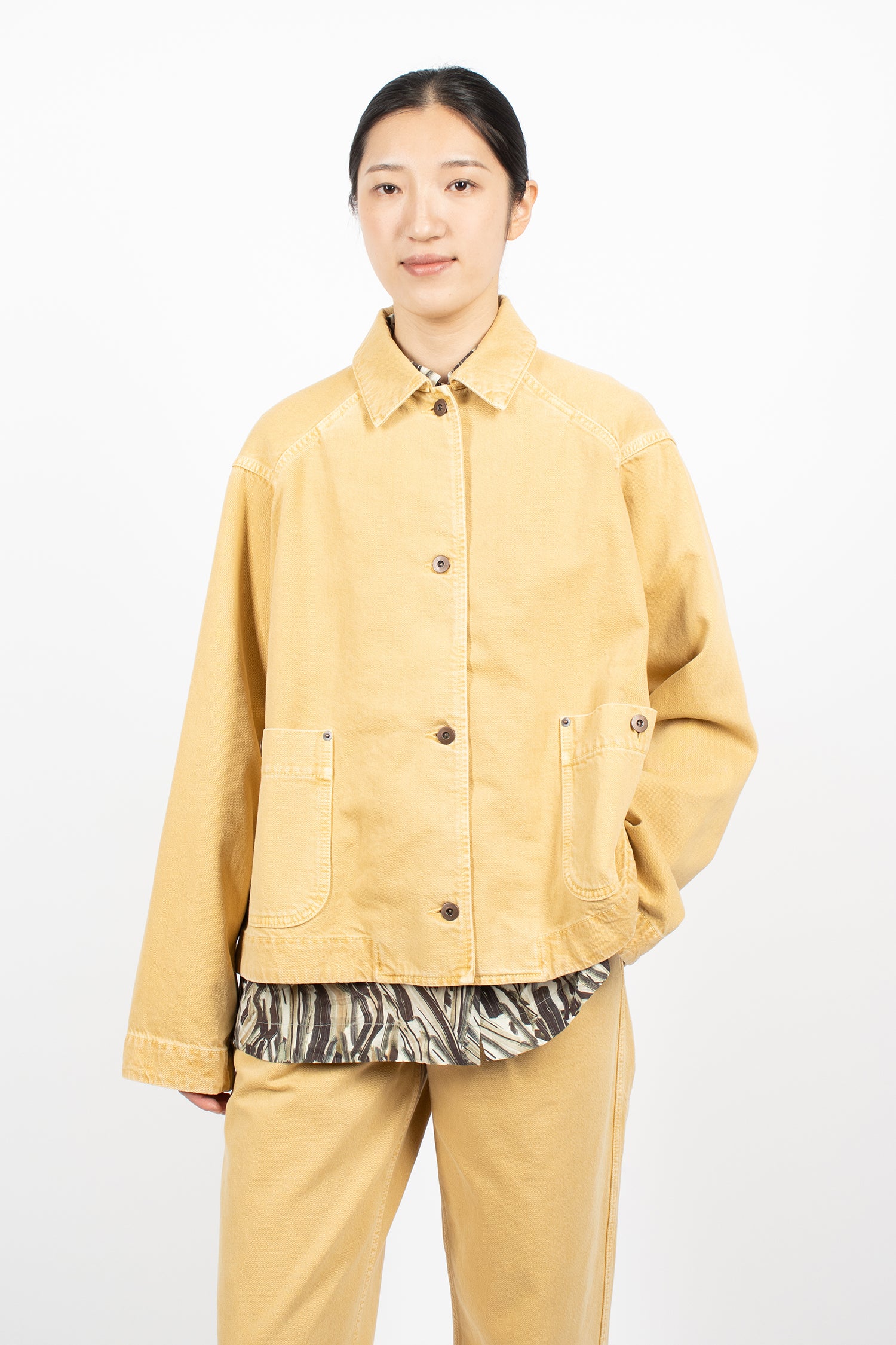 Drays Travail Denim Jacket Dune