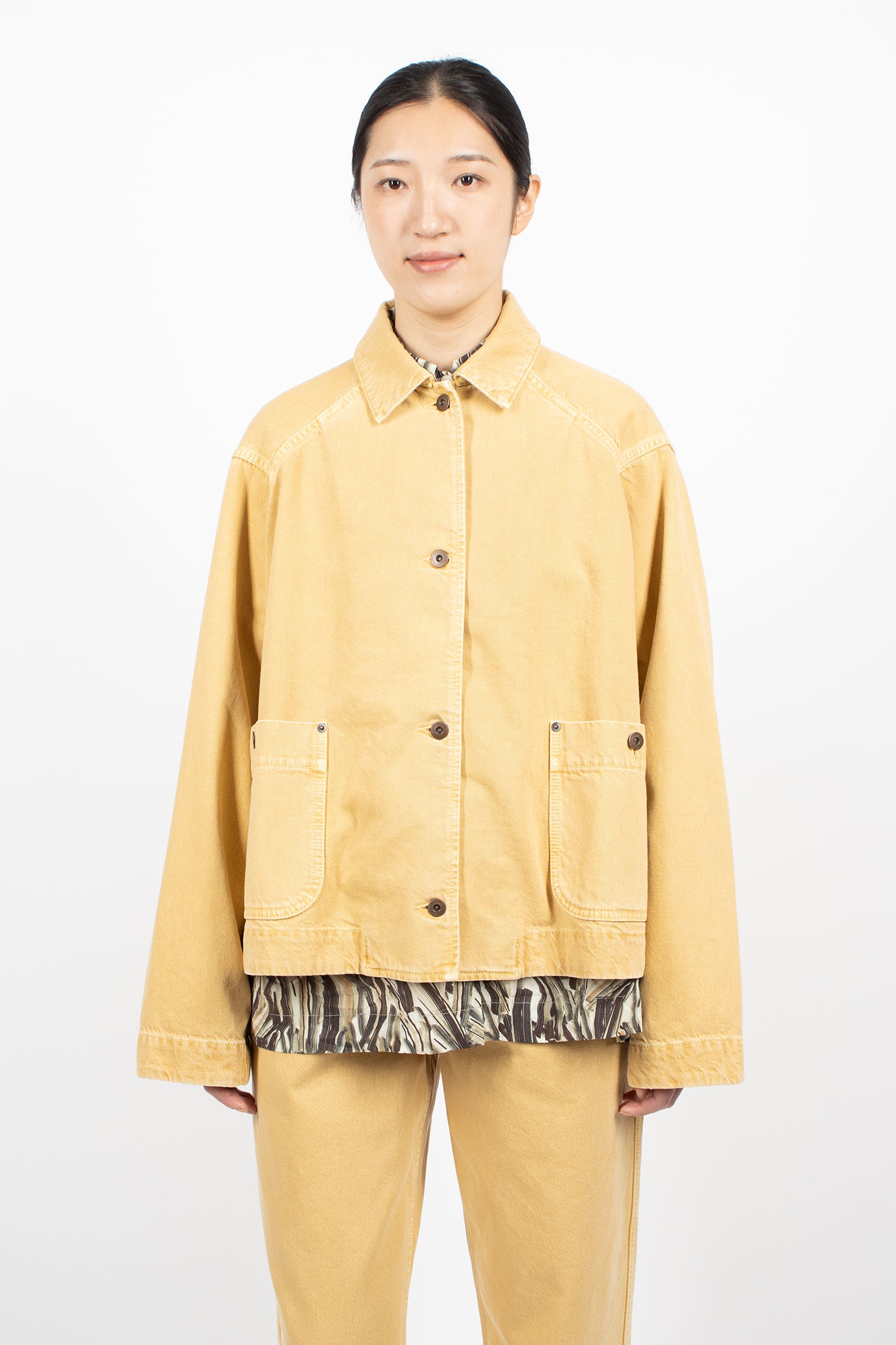 Drays Travail Denim Jacket Dune